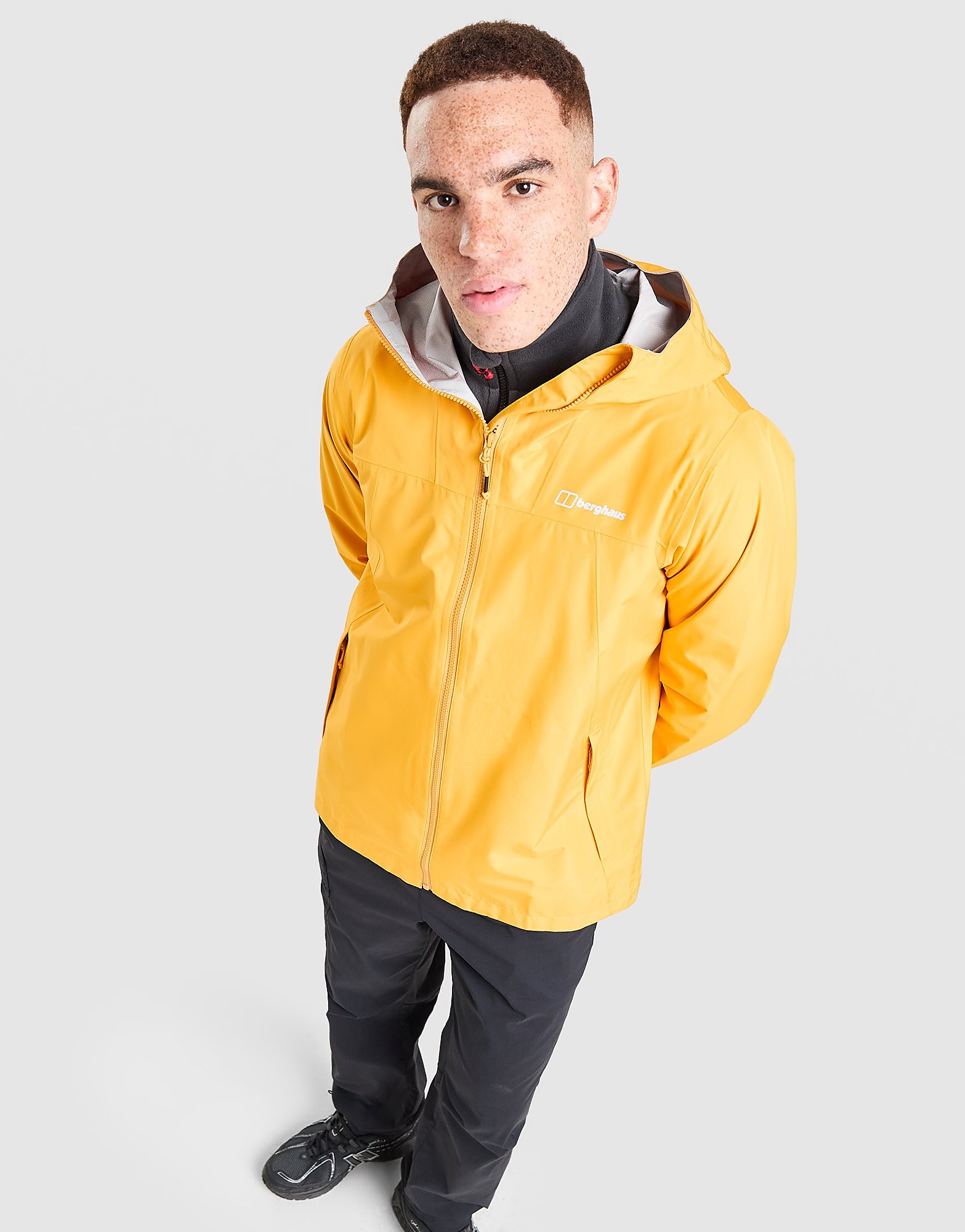 Berghaus Deluge Pro 3.0 Waterproof Jacket - Oranje- Heren, Oranje