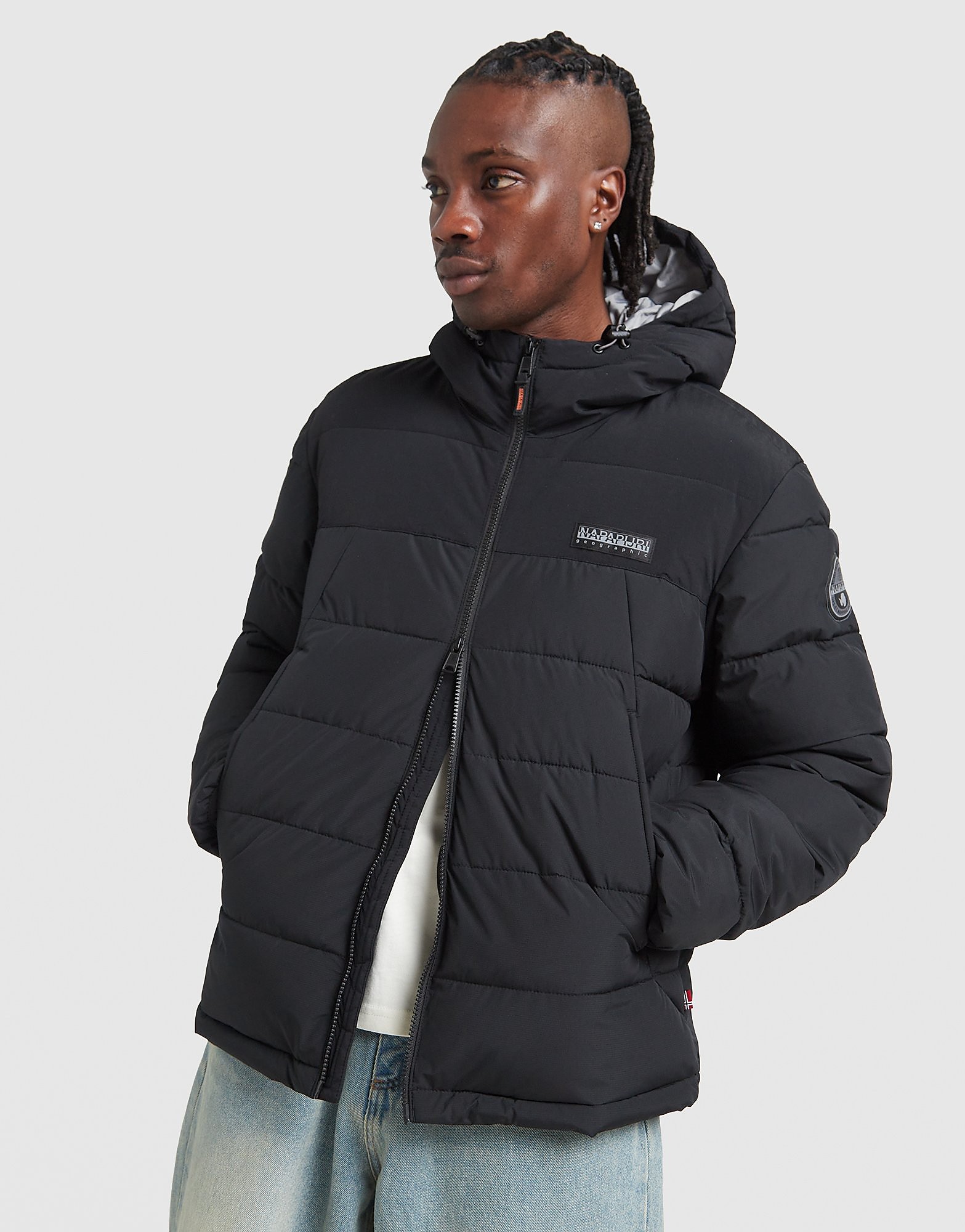 Napapijri Averoy Padded Jacket - Zwart- Heren, Zwart