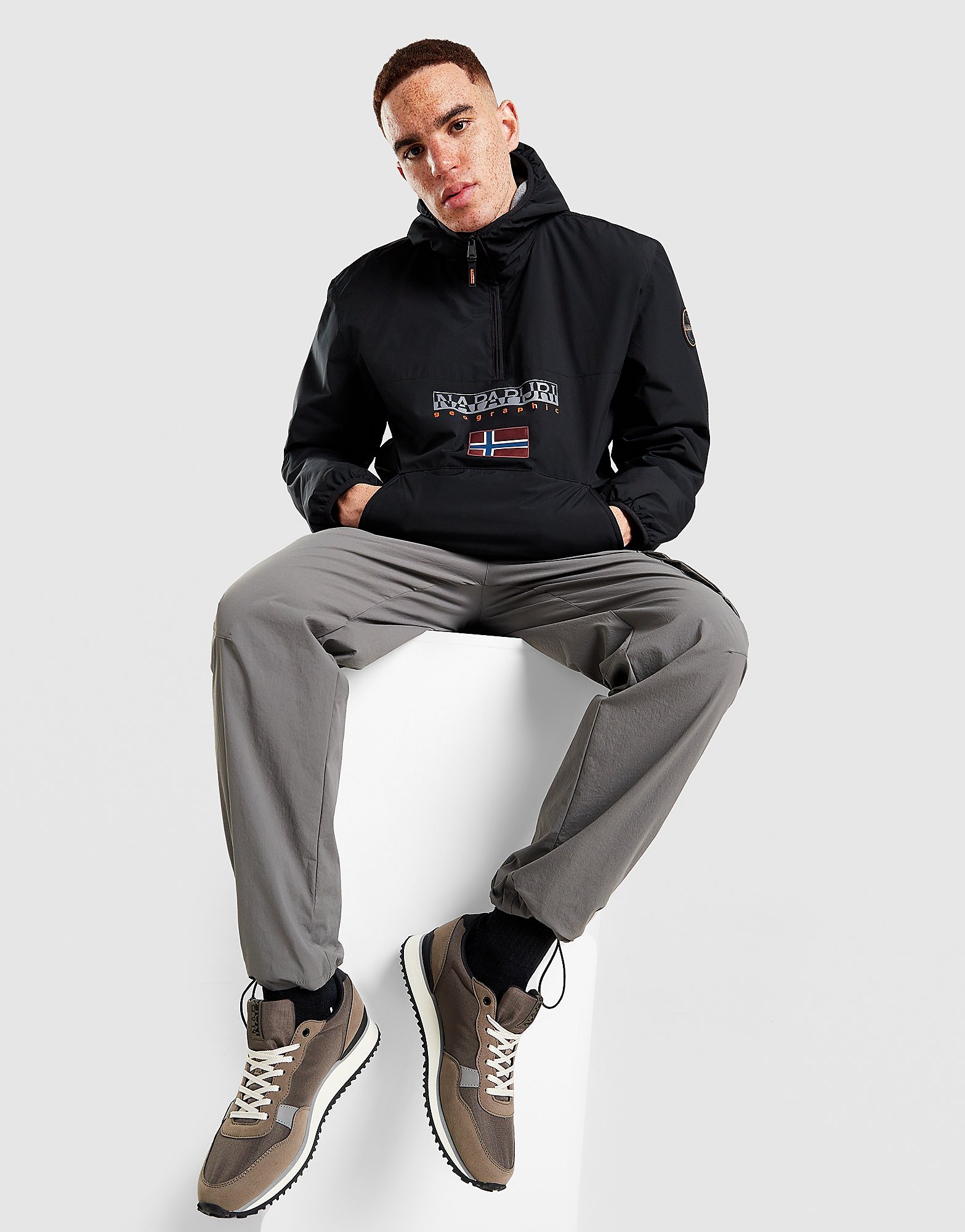 Napapijri Arper Jacket - Zwart- Heren, Zwart L