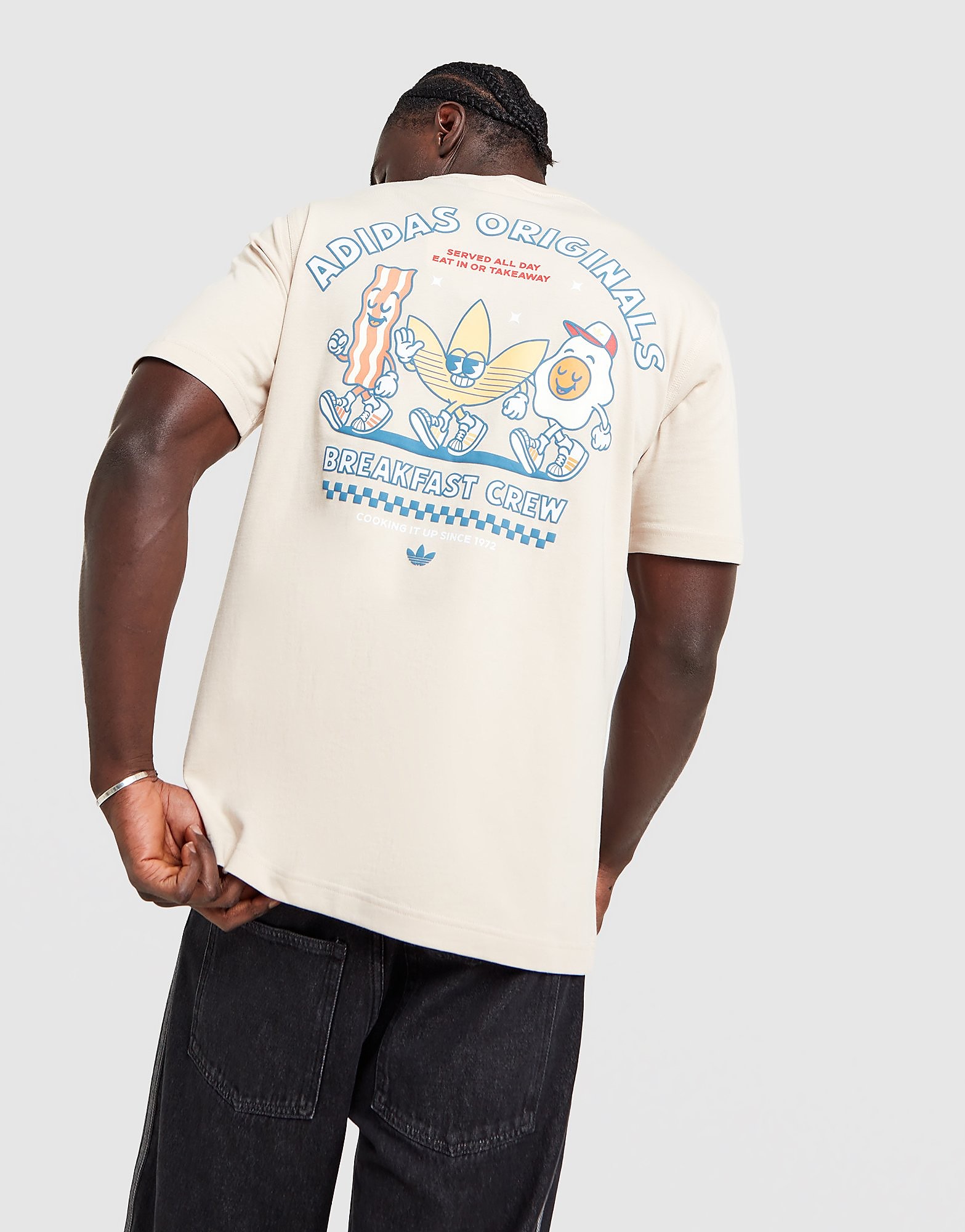 adidas Originals Breakfast Crew T Shirt - vue 1