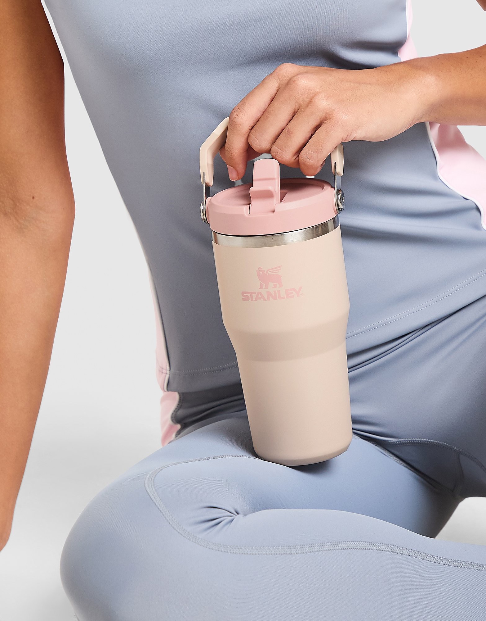 Stanley 1913 IceFlow Flip Straw 0.59L Tumbler - Roze- Dames, Roze
