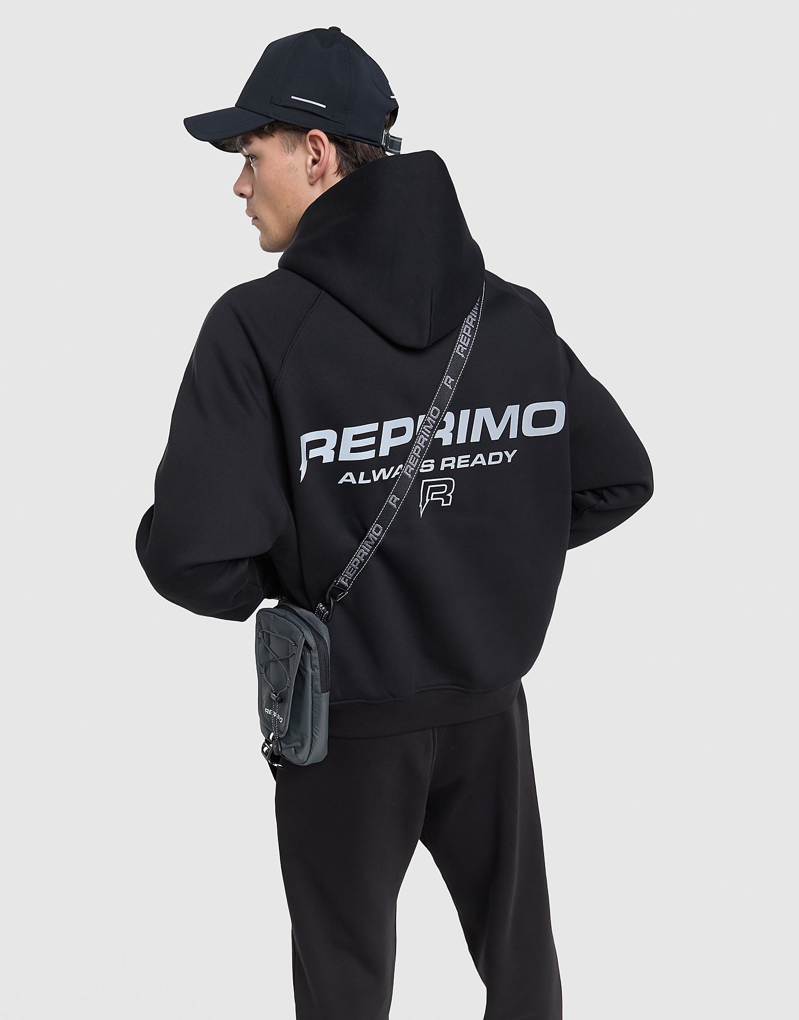 Reprimo AR Collective Hoodie Zwart- Heren Zwart