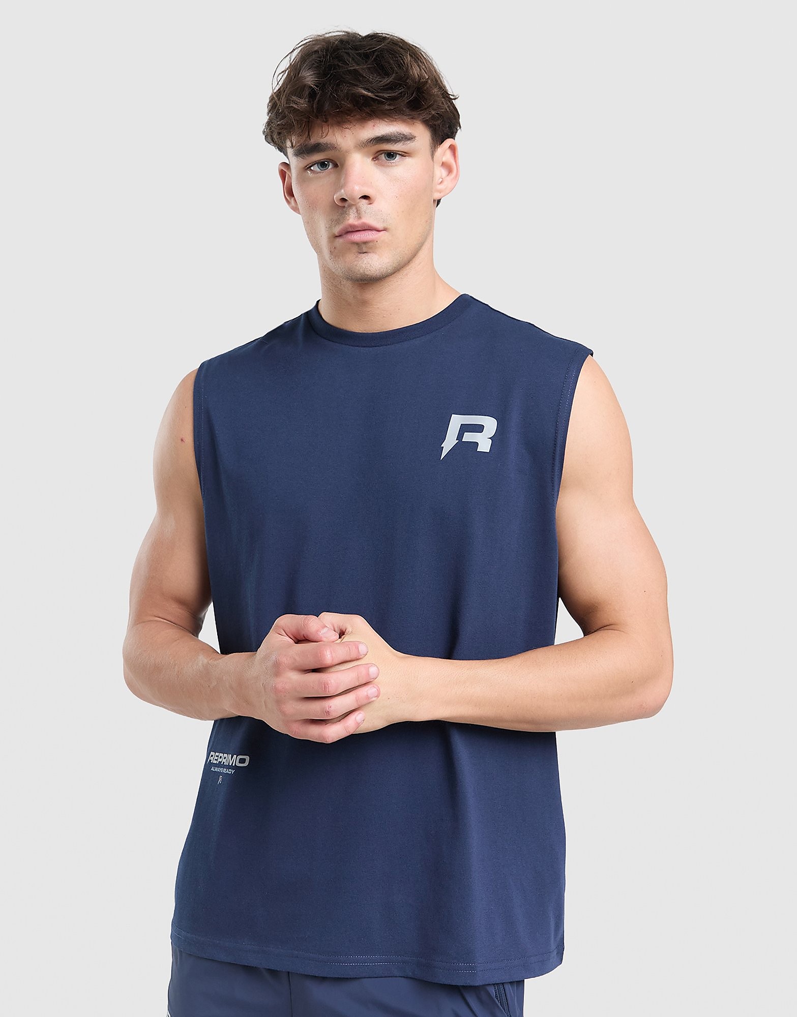 Reprimo AR Collective Tank Top - Blauw- Heren, Blauw