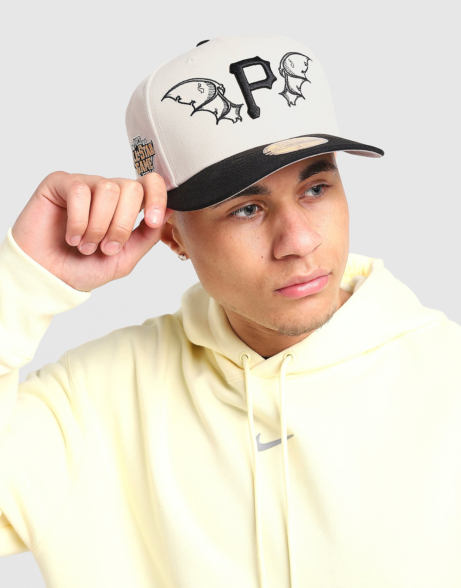 New Era MLB Pittsburgh Pirates Wings 59FIFTY Cap Crème Crème