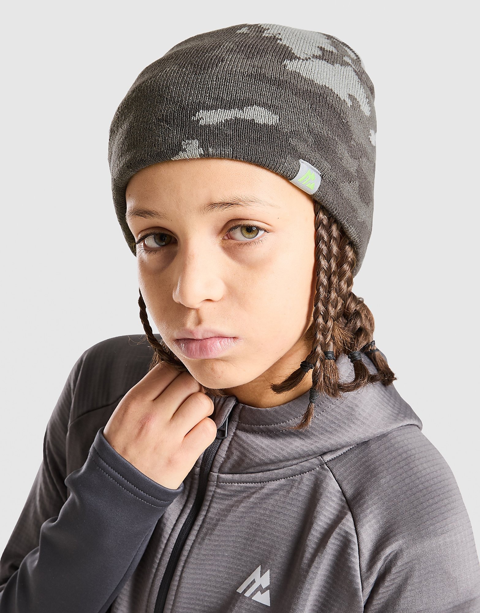 Foli Beanie Hat Junior, Grau - unisex - Size: One Size