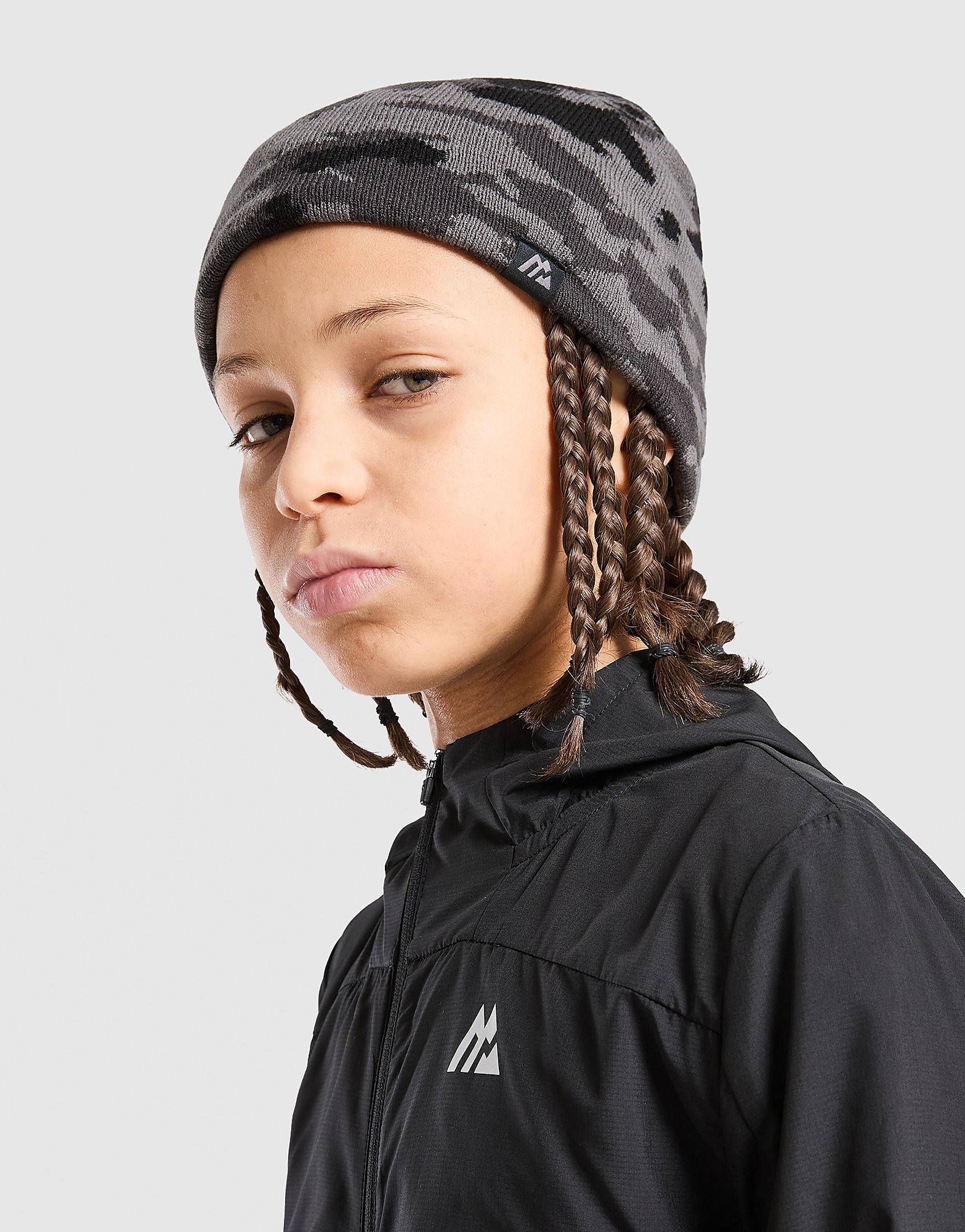 Foli Beanie Hat Junior, Schwarz - unisex - Size: One Size