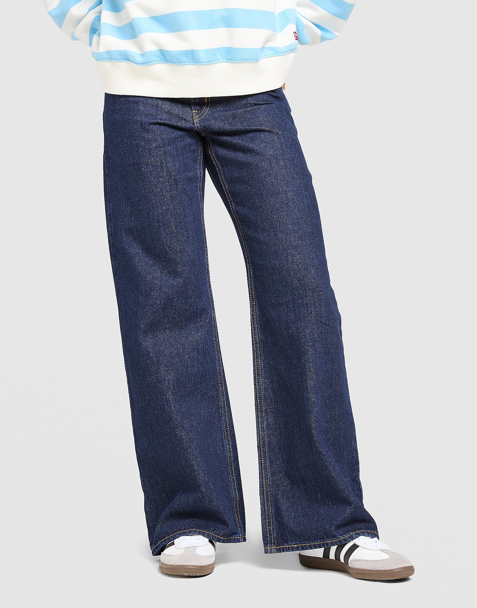 LEVI'S Middy Boot Cut Jeans - Blauw- Dames, Blauw