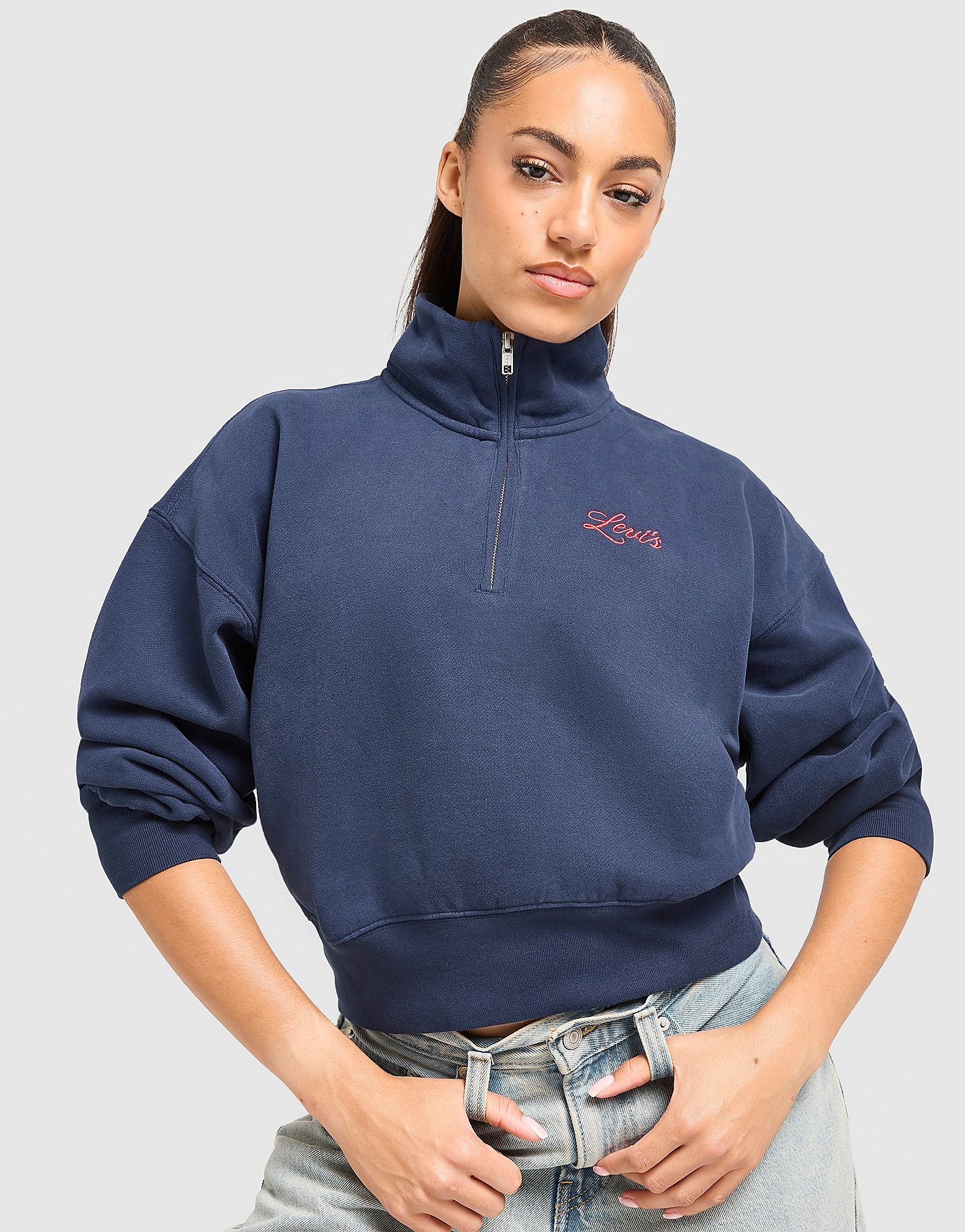 LEVI' Swirl 14 Zip Sweatshirt