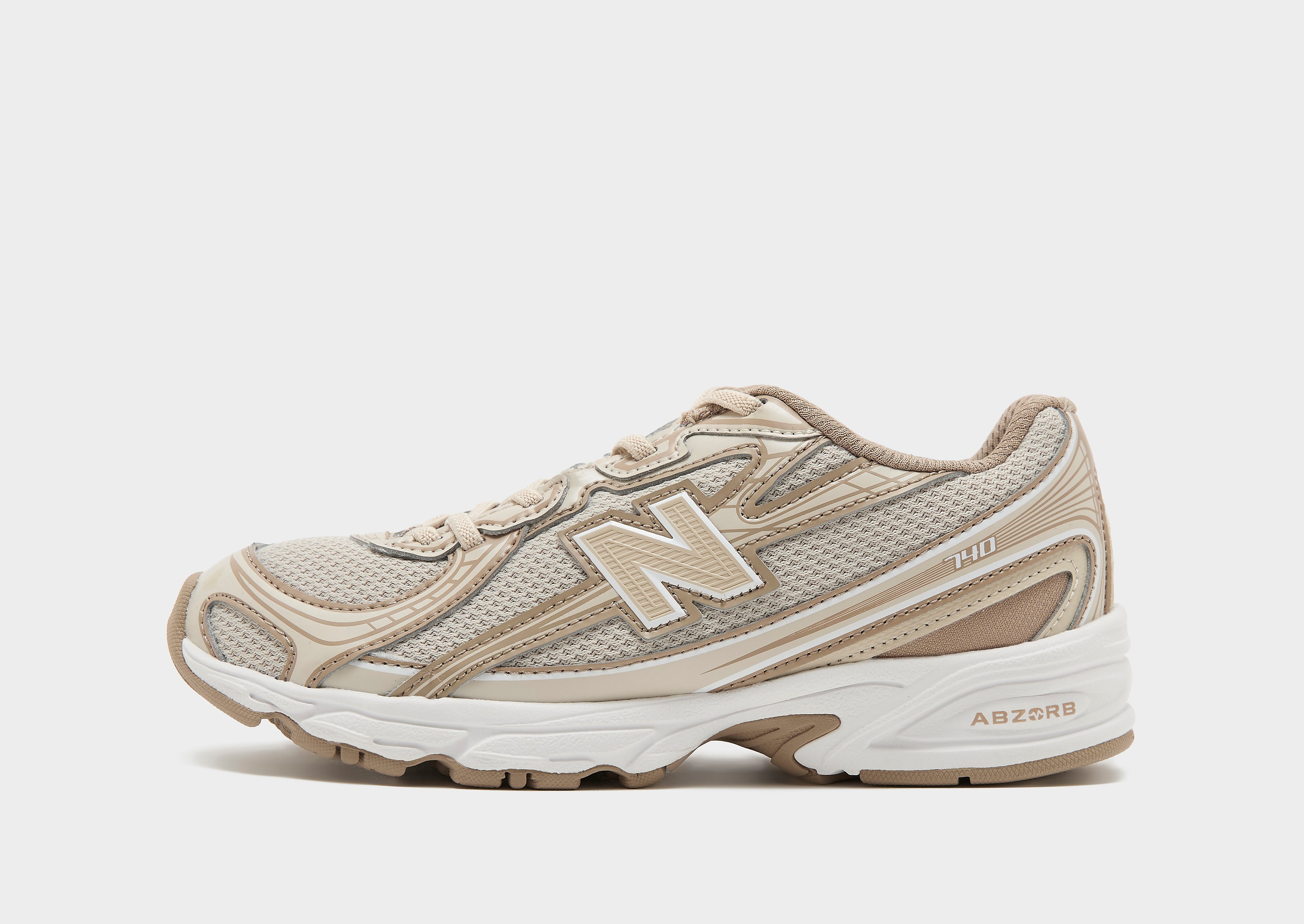 New Balance 740 Children - Beige, Beige 32.5