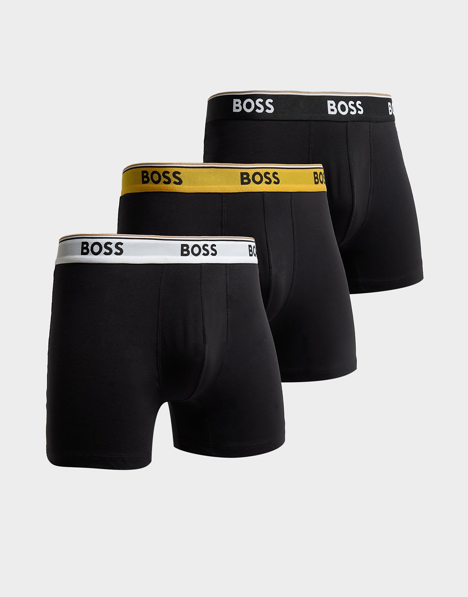 BOSS 3-Pack Power Boxers - Zwart- Heren, Zwart S
