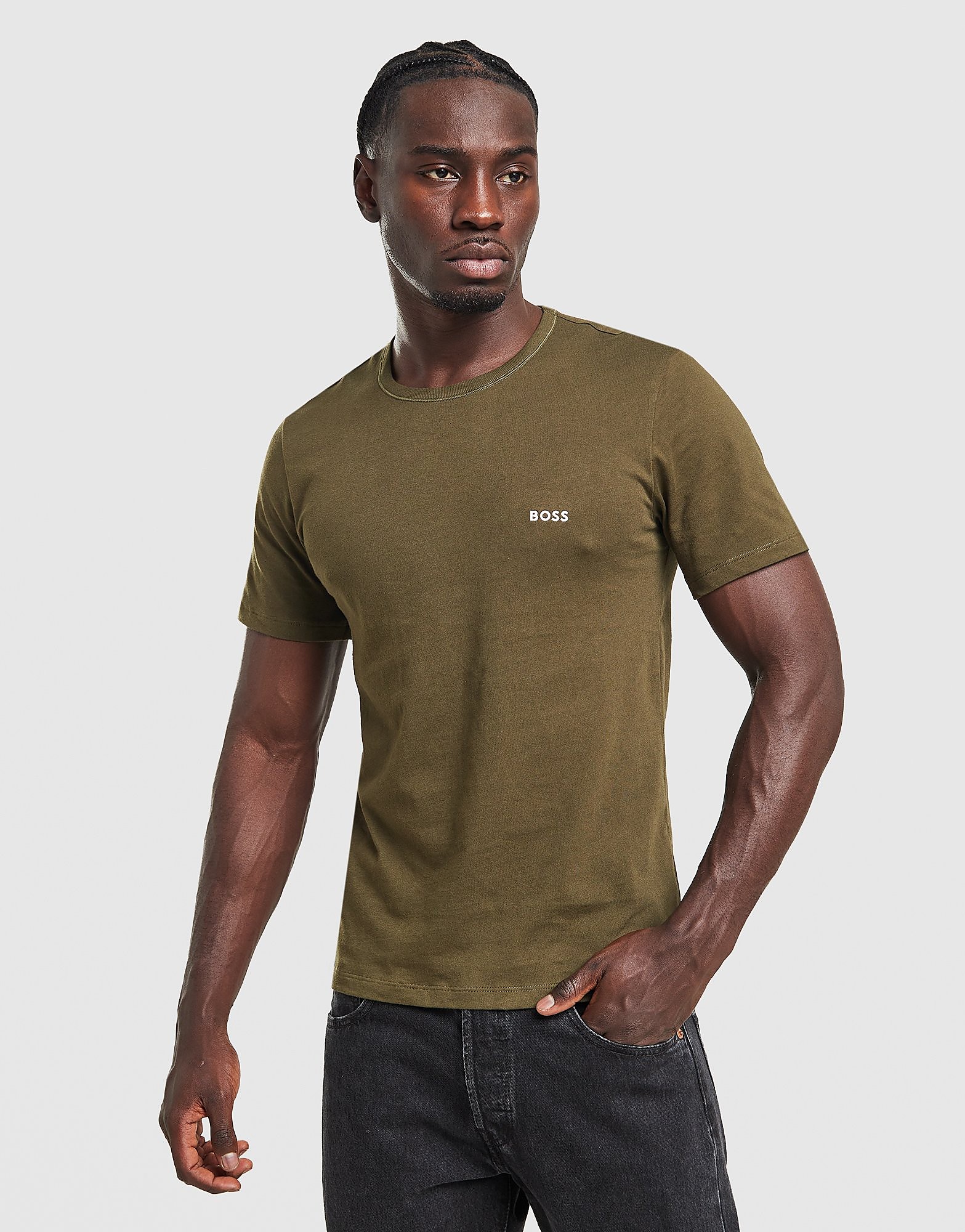 BOSS 3-Pack T-Shirts - Groen- Heren, Groen