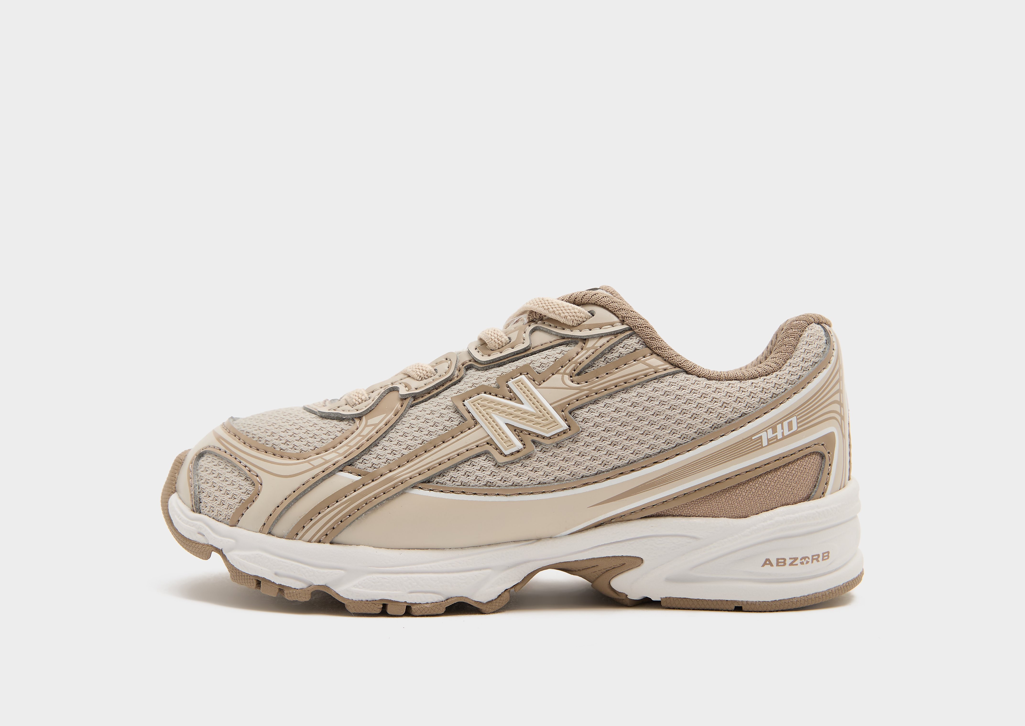 New Balance 740 Babyschoenen - Bruin - Maat 22.5 - Mesh/Synthetisch
