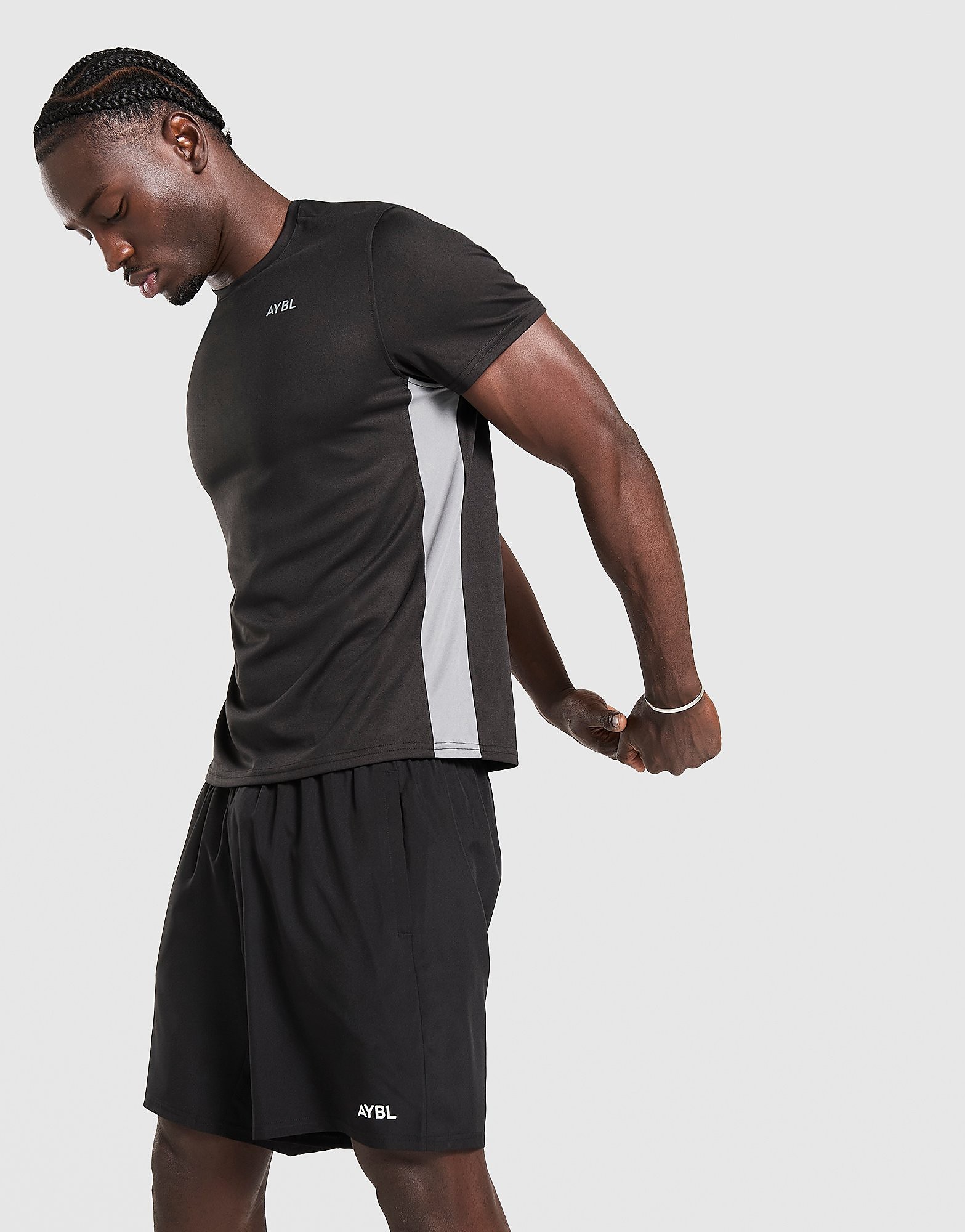 AYBL Active T-Shirt - Zwart- Heren, Zwart XS