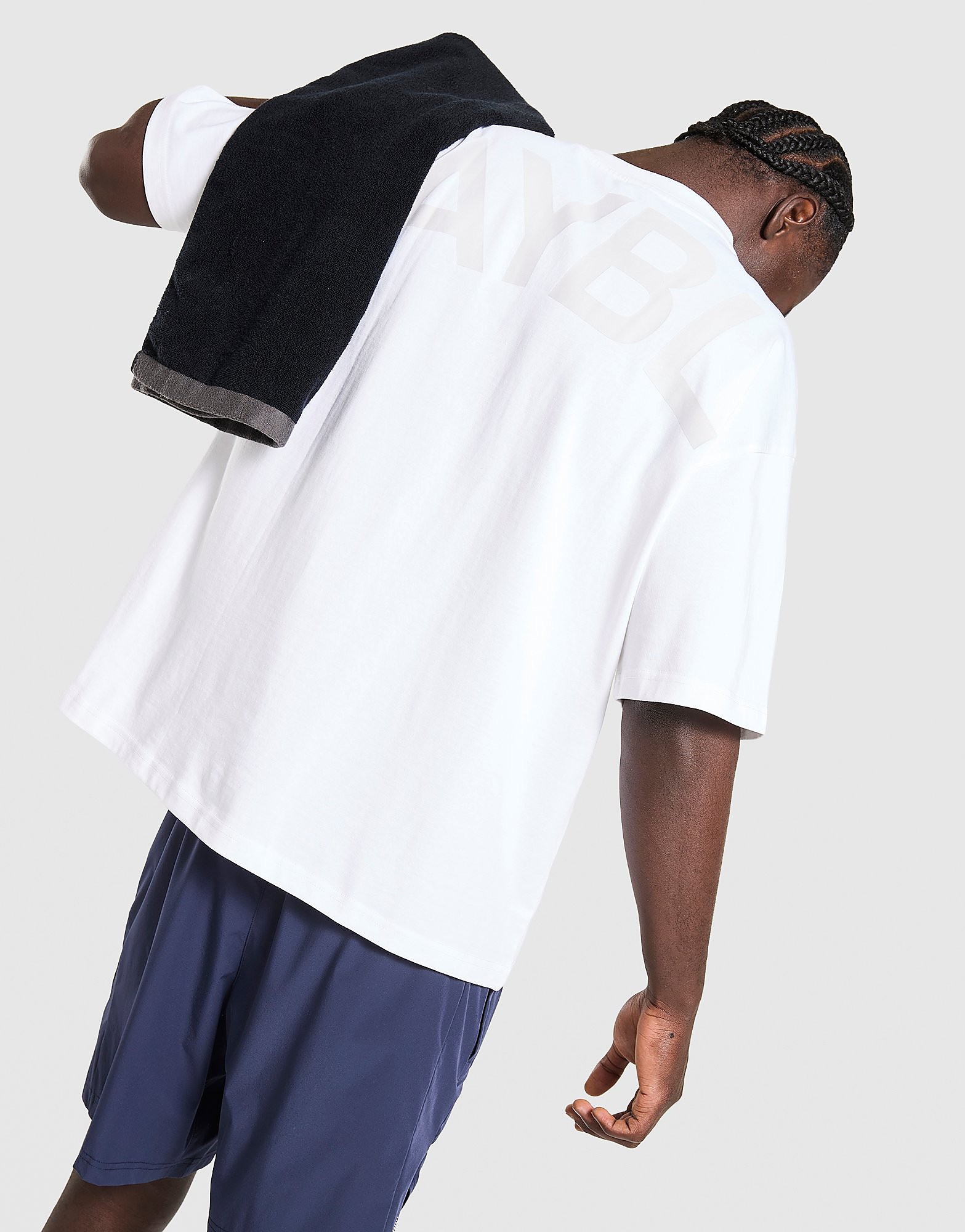 AYBL Essential Oversized T-Shirt - Wit- Heren, Wit XS