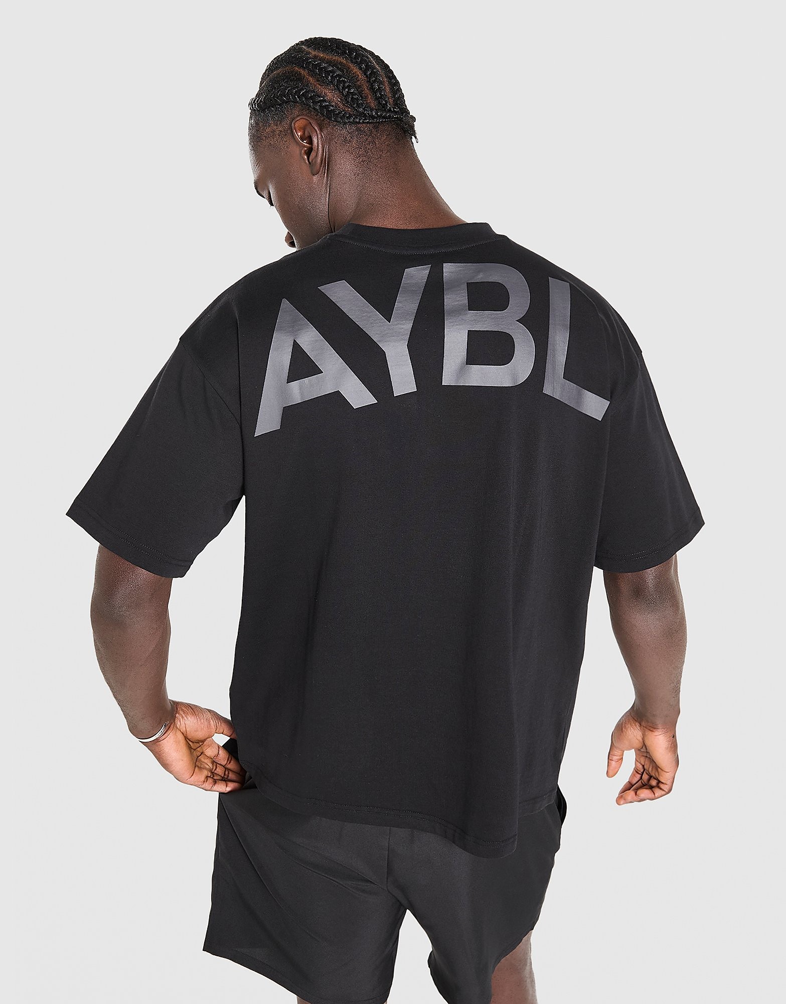 Mens Maglia Oversized Essential - Nero, nero nero Uomo taglia S