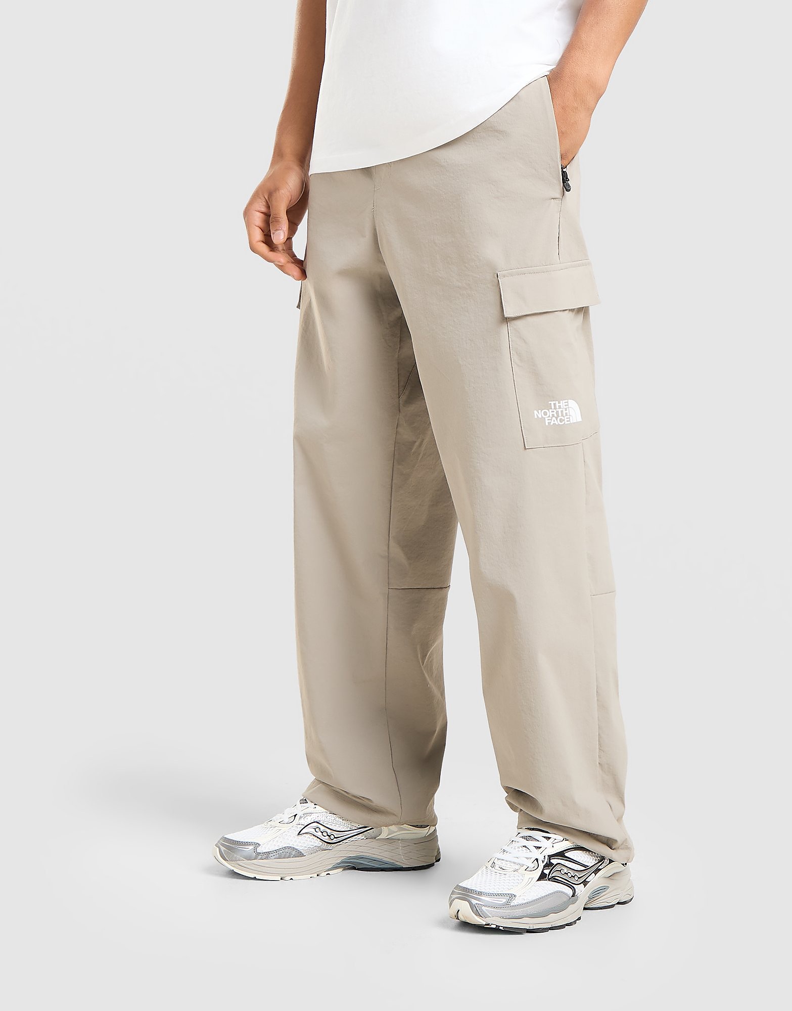 The North Face Trishul Open Hem Track Pants Beige- Heren Beige