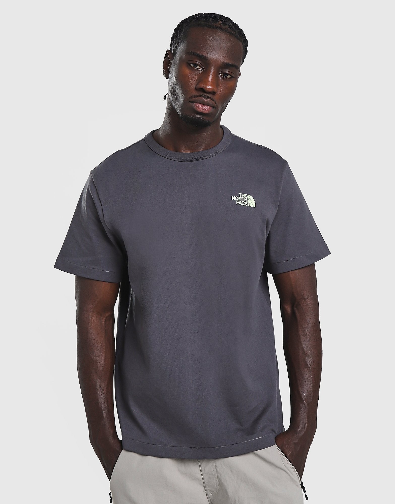 The North Face Never Stop Exploring Slopes Relaxed T-Shirt - Grijs- Heren, Grijs