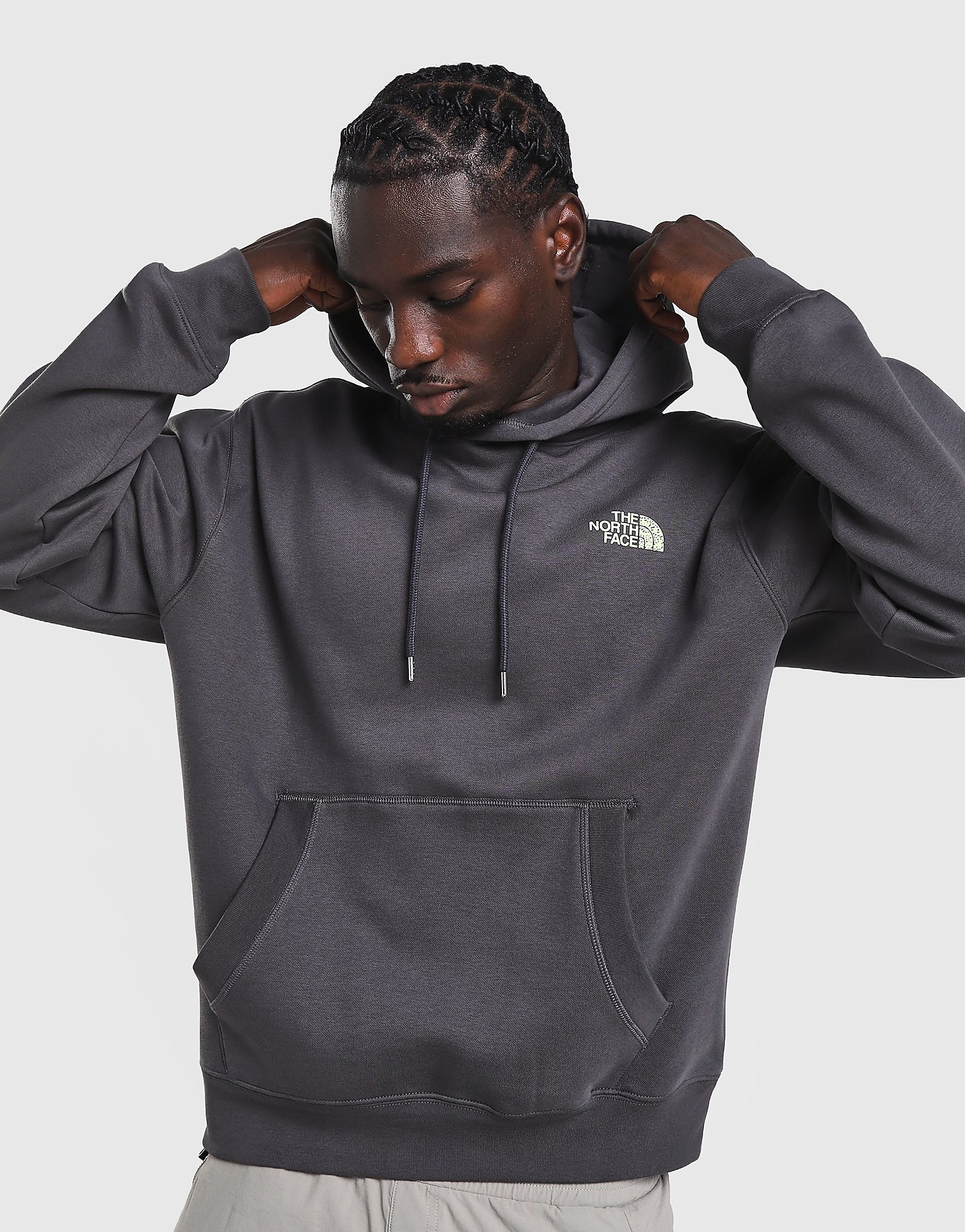 The North Face Never Stop Exploring Slopes Relaxed Hoodie - Grijs- Heren, Grijs