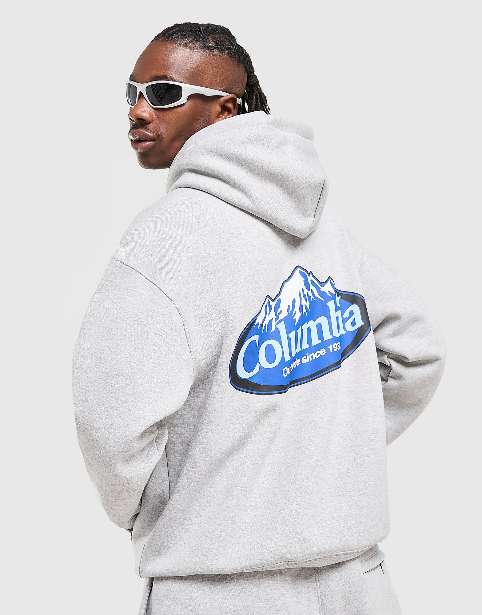 Columbia Snow Peak Hoodie - Grijs- Heren, Grijs