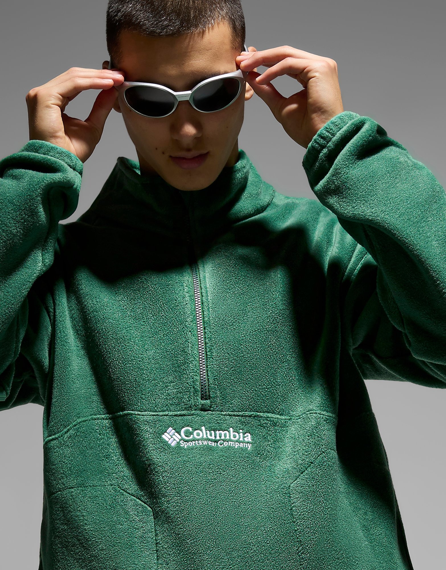 Columbia Bent Bough 1/2 Zip Fleece - Groen- Heren, Groen