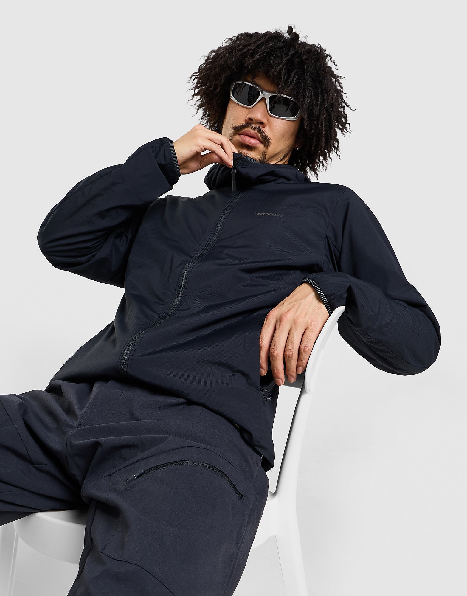 Salomon Mountain Flex Jacket - Zwart- Heren, Zwart