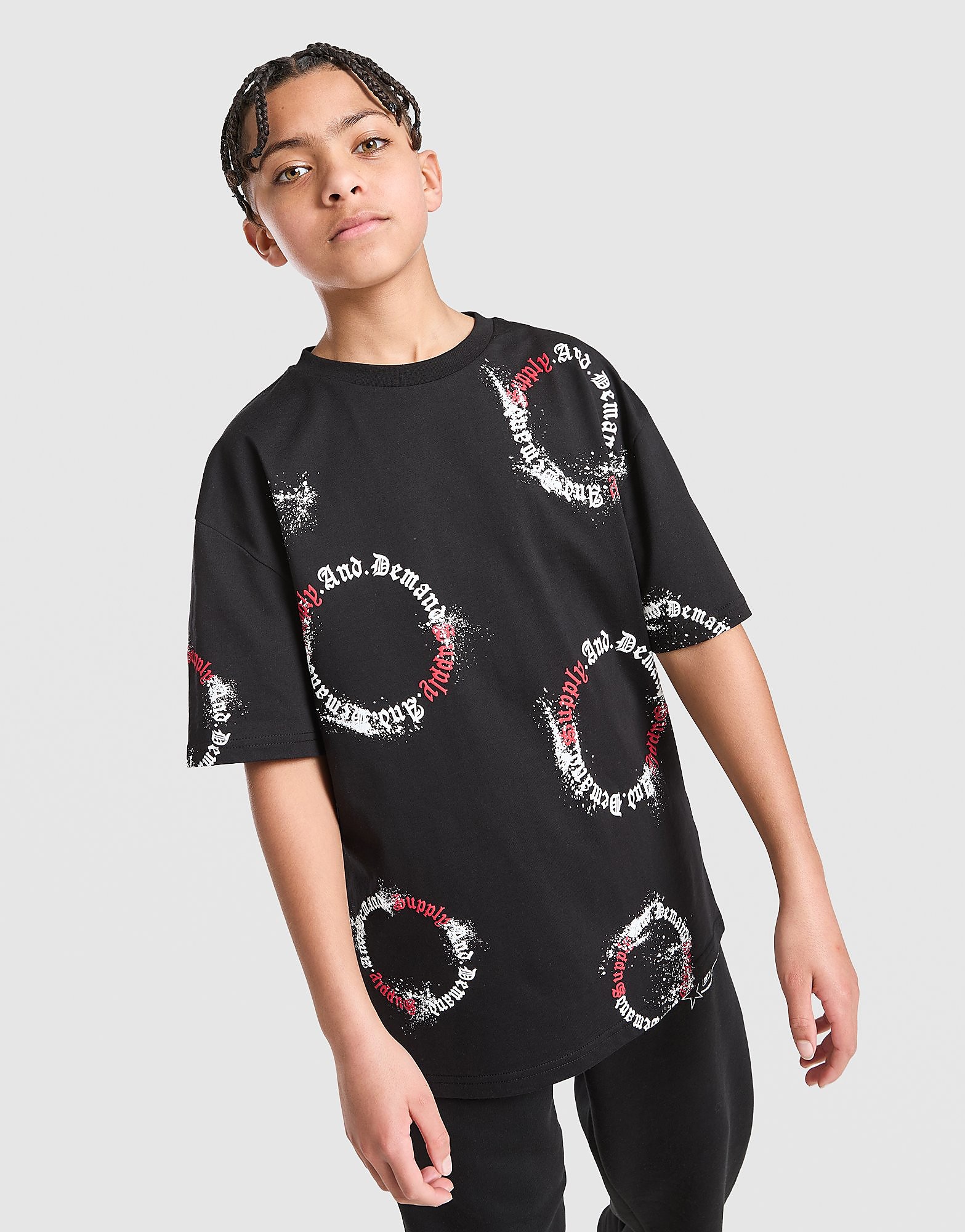 Supply & Demand Circle T Shirt Junior - vue 1