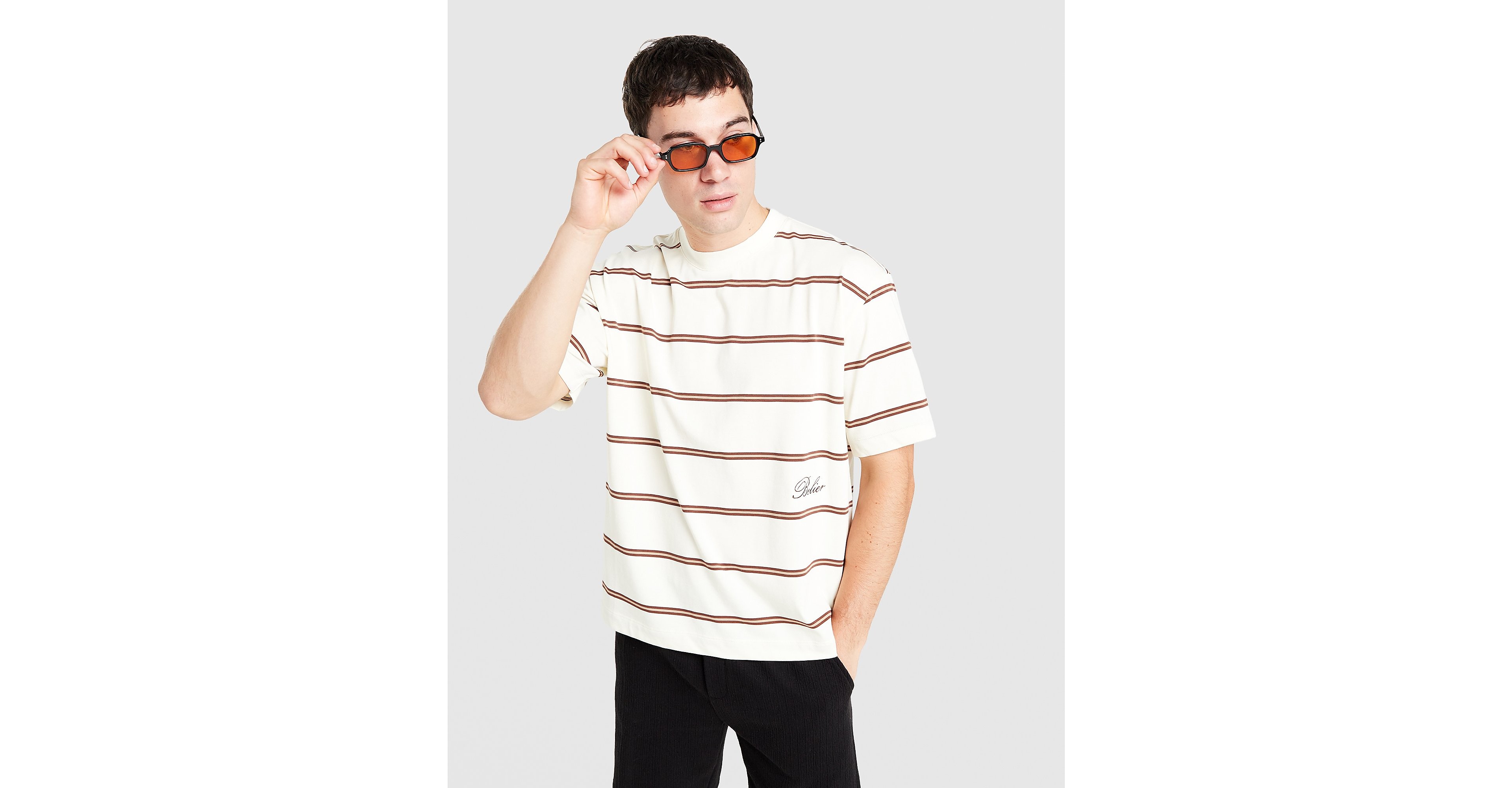 Stripe Script T-Shirt