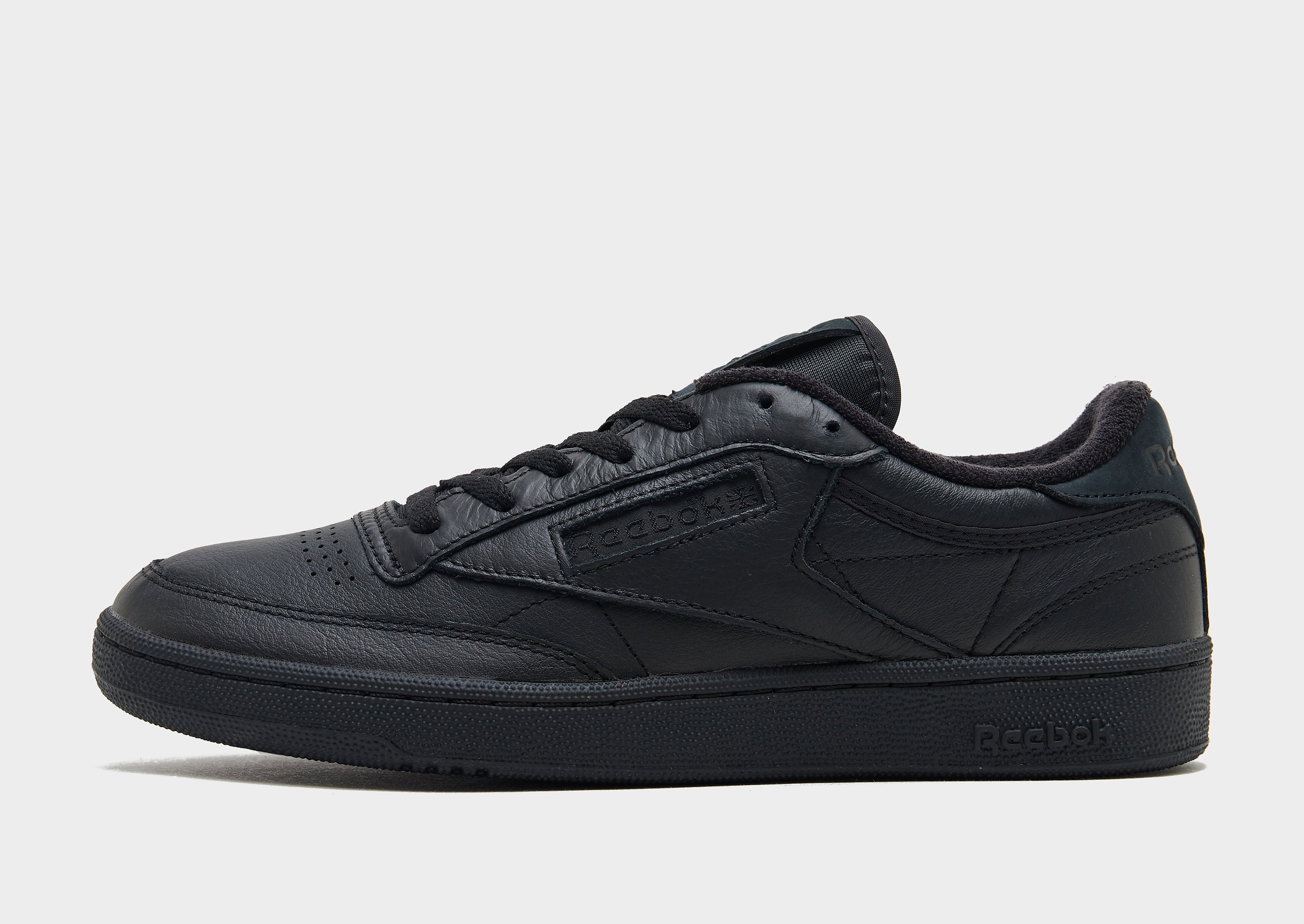 Reebok Club C - Zwart- Heren, Zwart 39