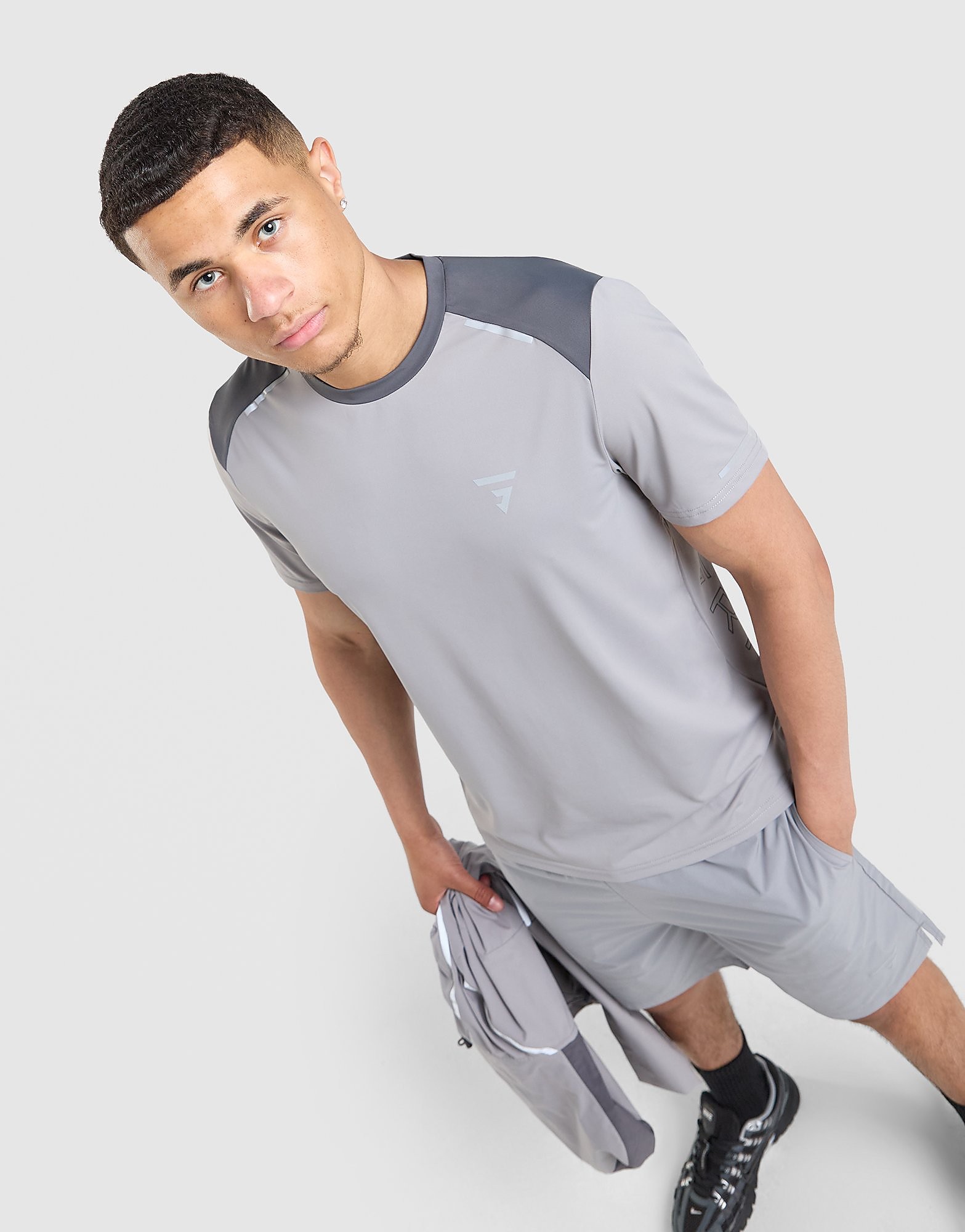Fusion T-Shirt - Herren, Grau - male - Size: S