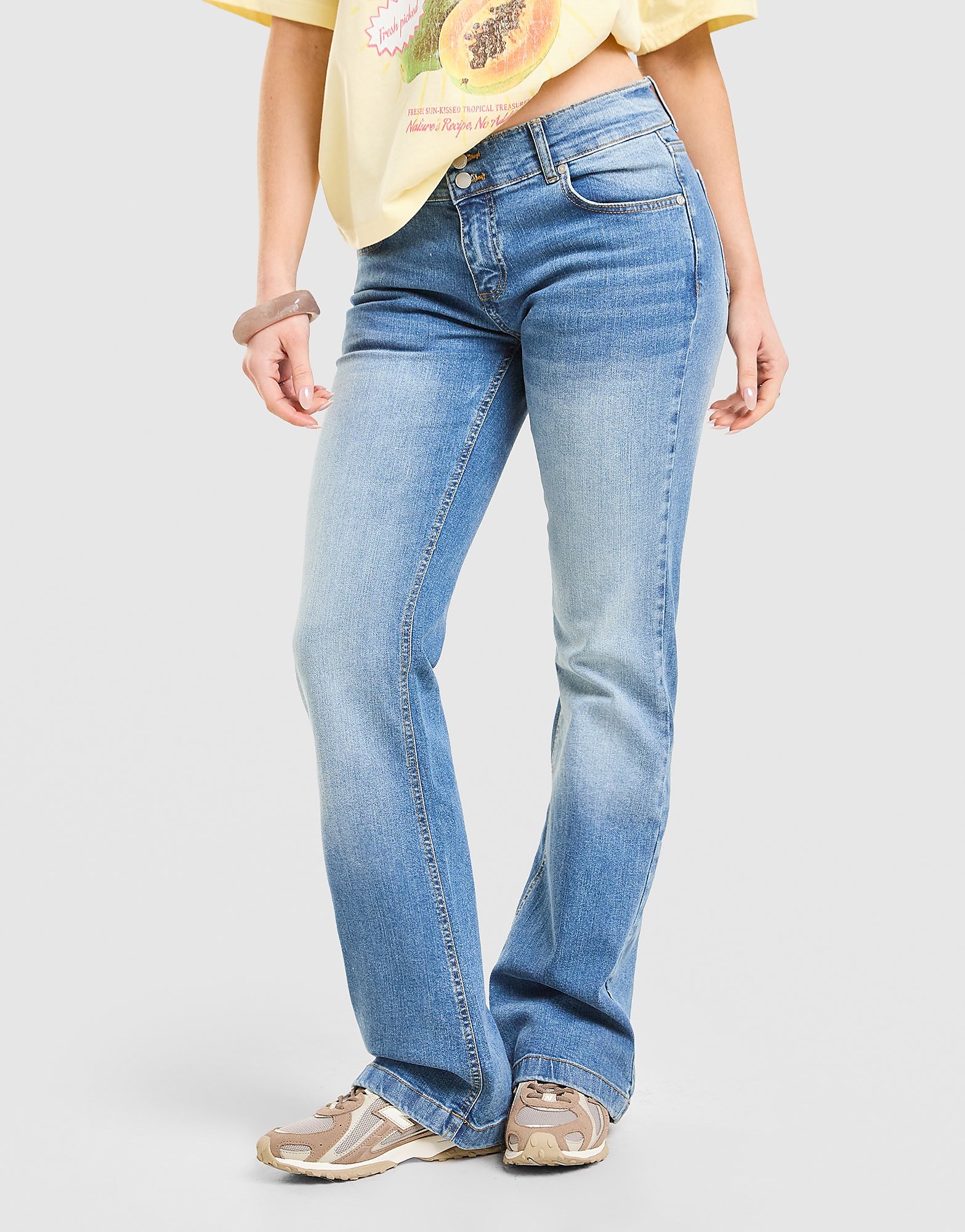 Flare Jeans - Damen, Blau