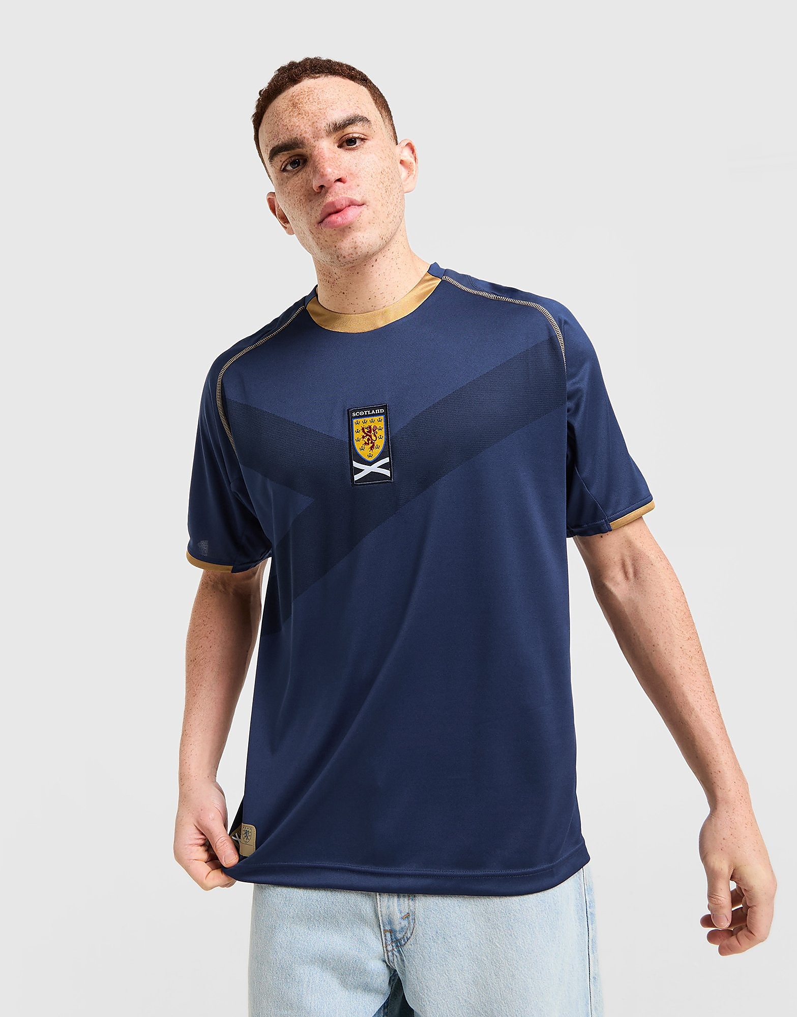 Score Draw Scotland '07 Home Retro Shirt - vue 1