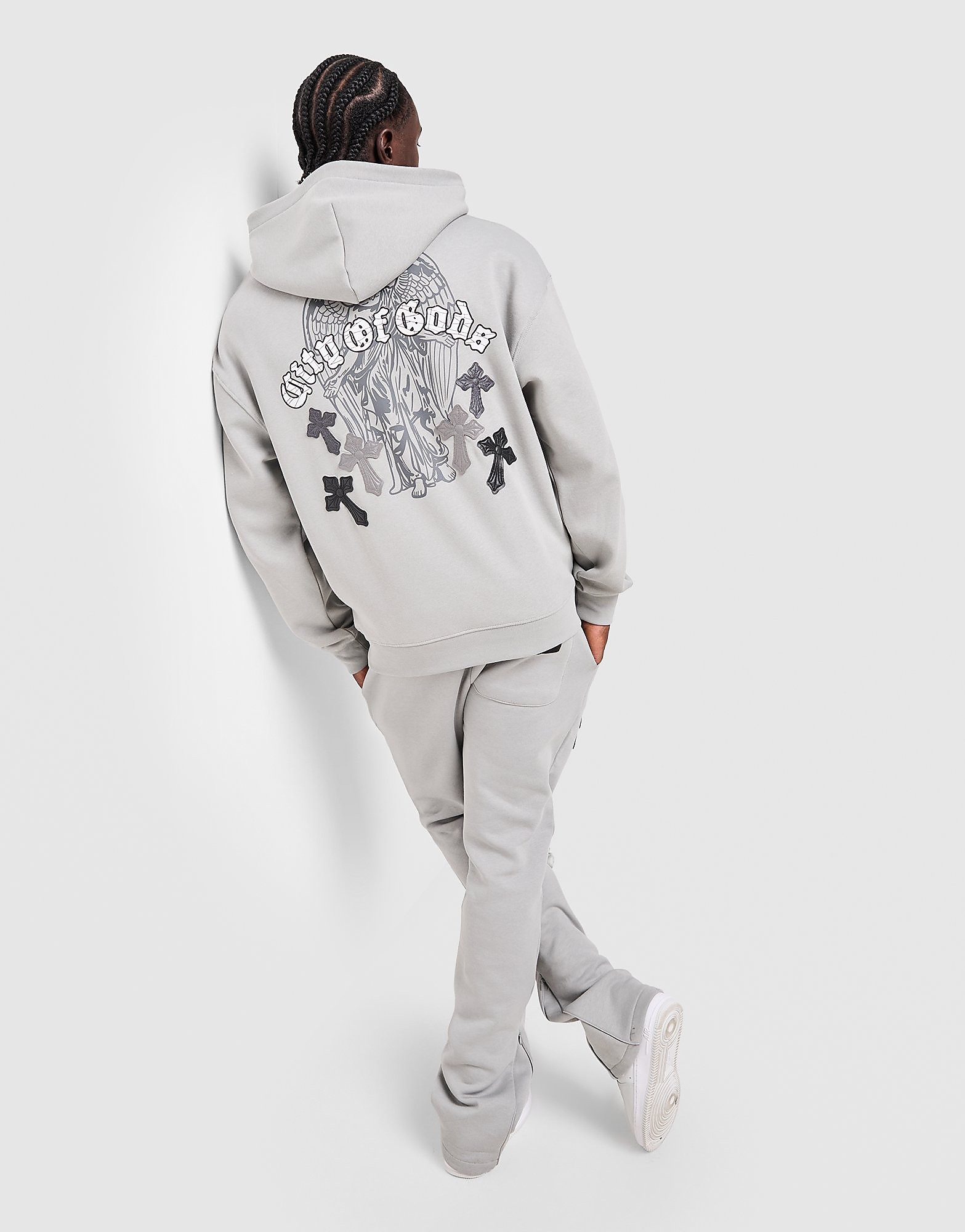 Lorenzo Empire Hoodie - Grijs- Heren, Grijs