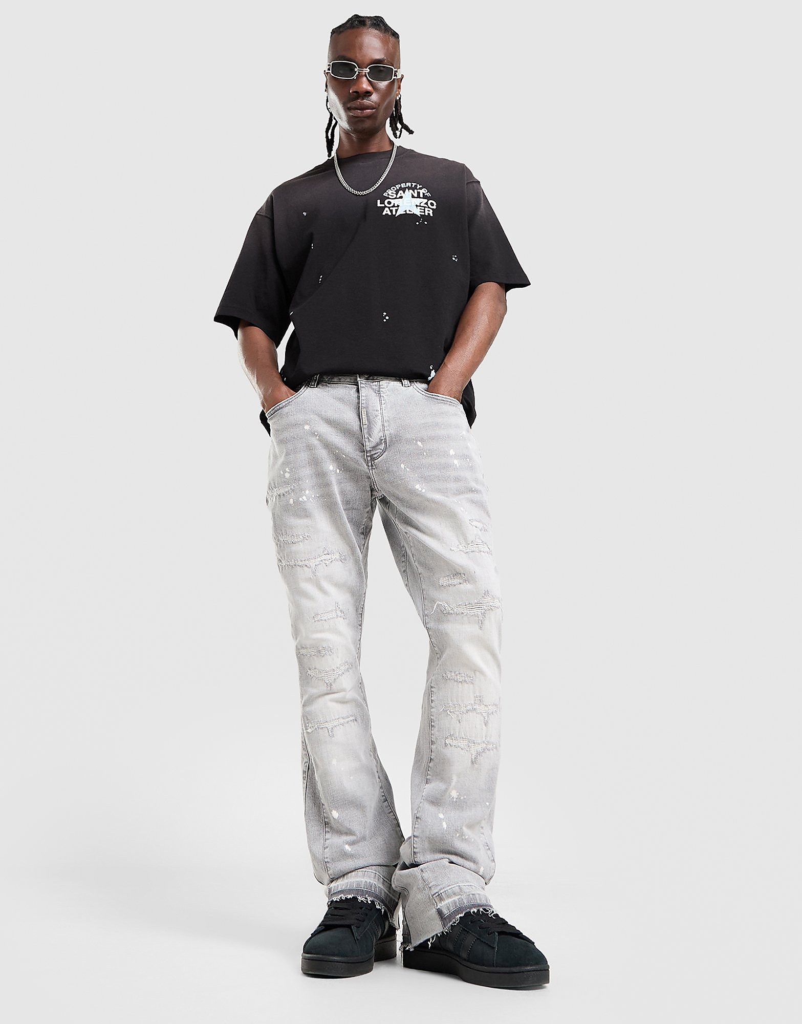 Lorenzo Oasis 2.0 Jeans - Grijs- Heren, Grijs