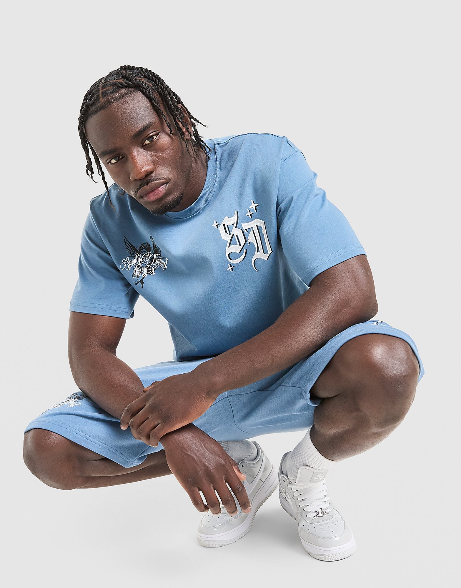 Mens Protect T-Shirt - Blu, blu blu Uomo taglia XL