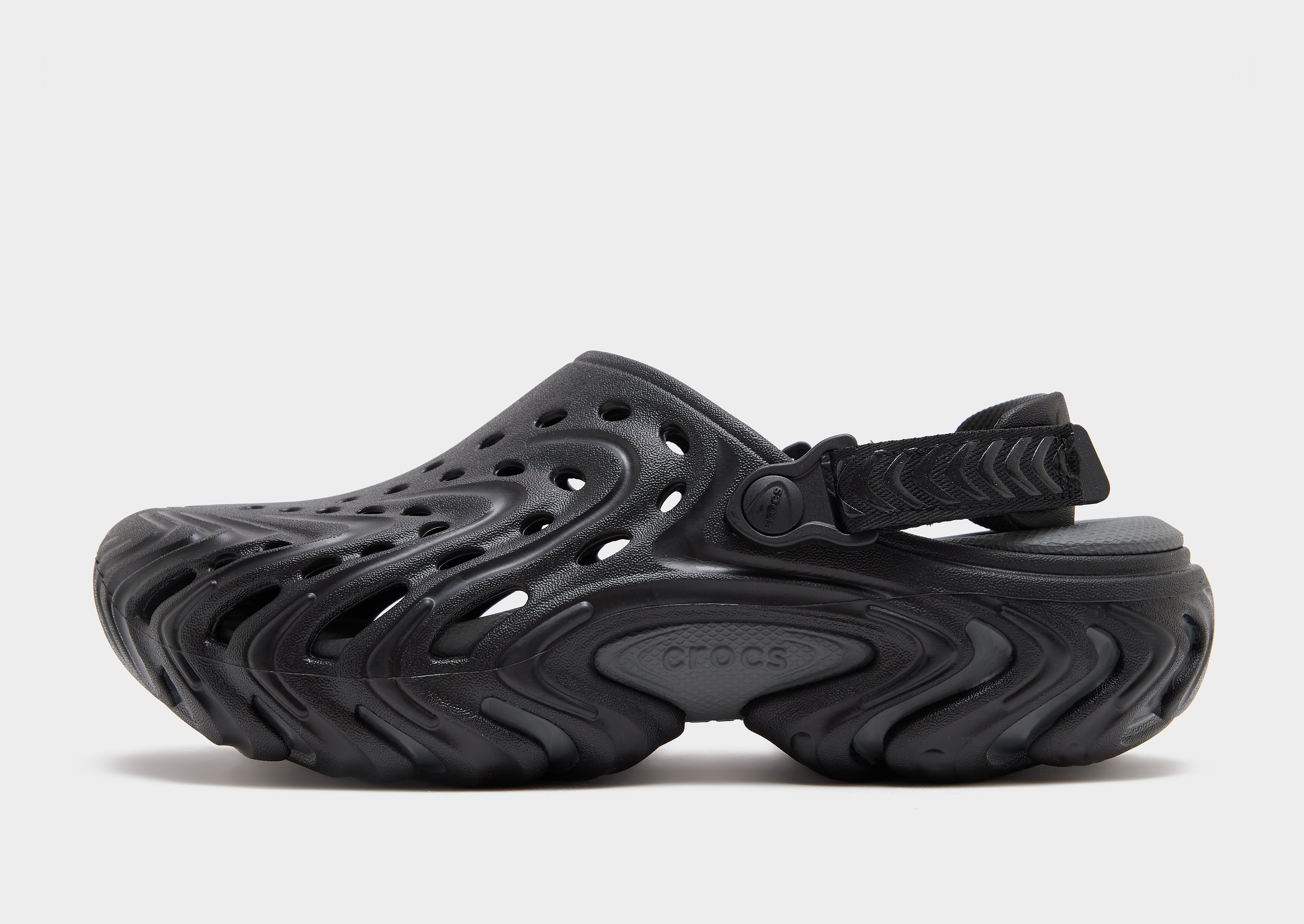 Crocs Echo II Chrome Clog - Zwart- Heren, Zwart 48-49