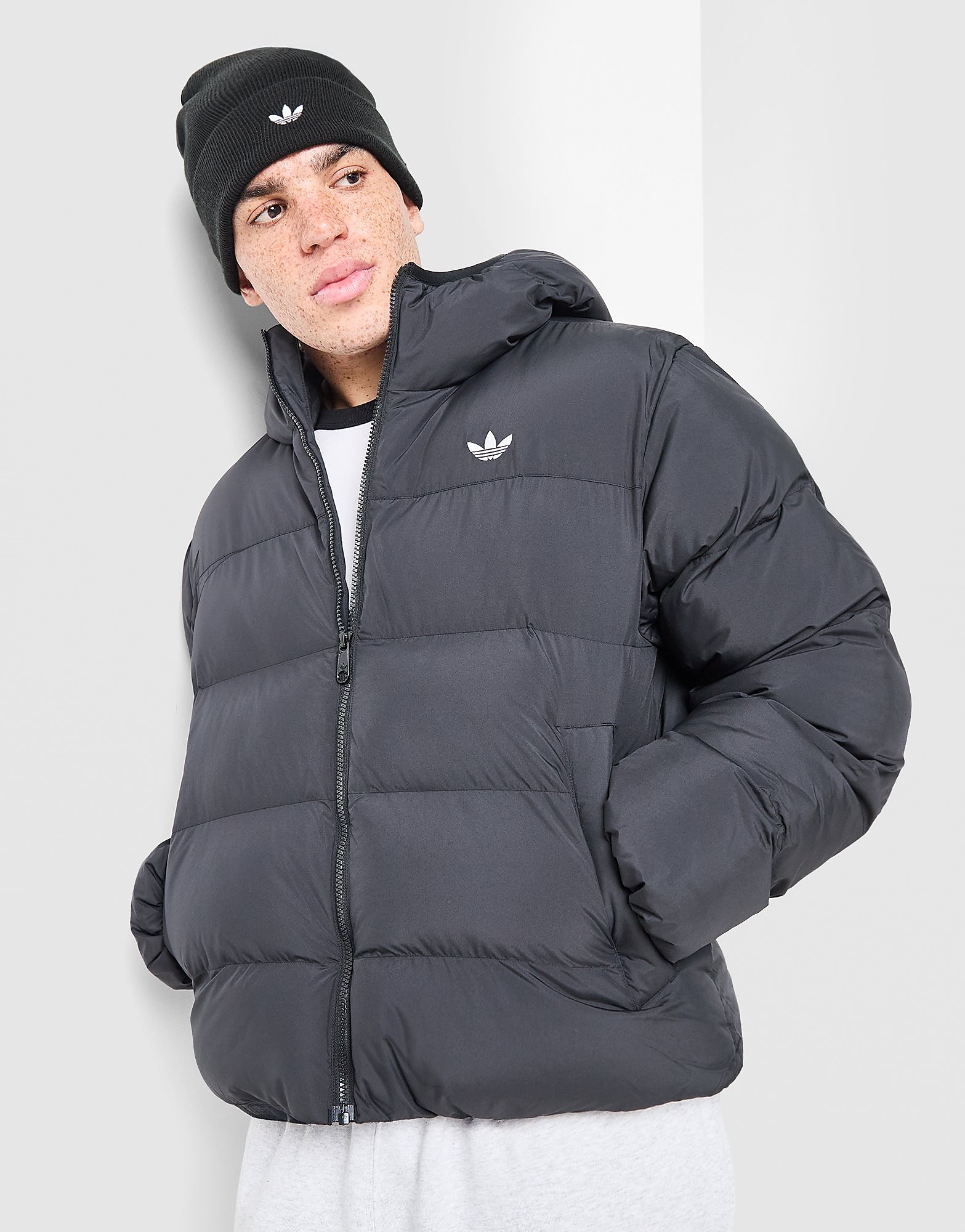 Adidas Originals Regen Puffer Jacket Zwart- Heren Zwart