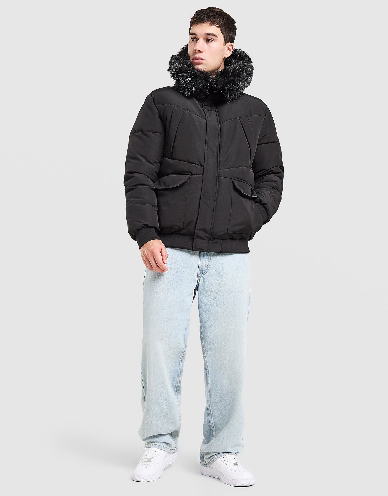 McKenzie Ranger Parka Jacket - Zwart- Heren, Zwart Y