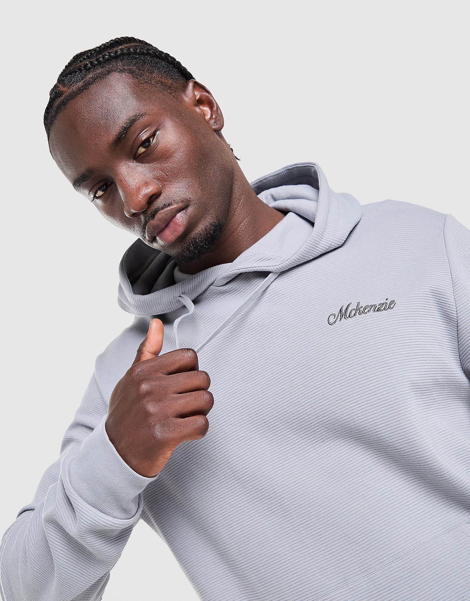 McKenzie Otto Hoodie - Grijs- Heren, Grijs XS