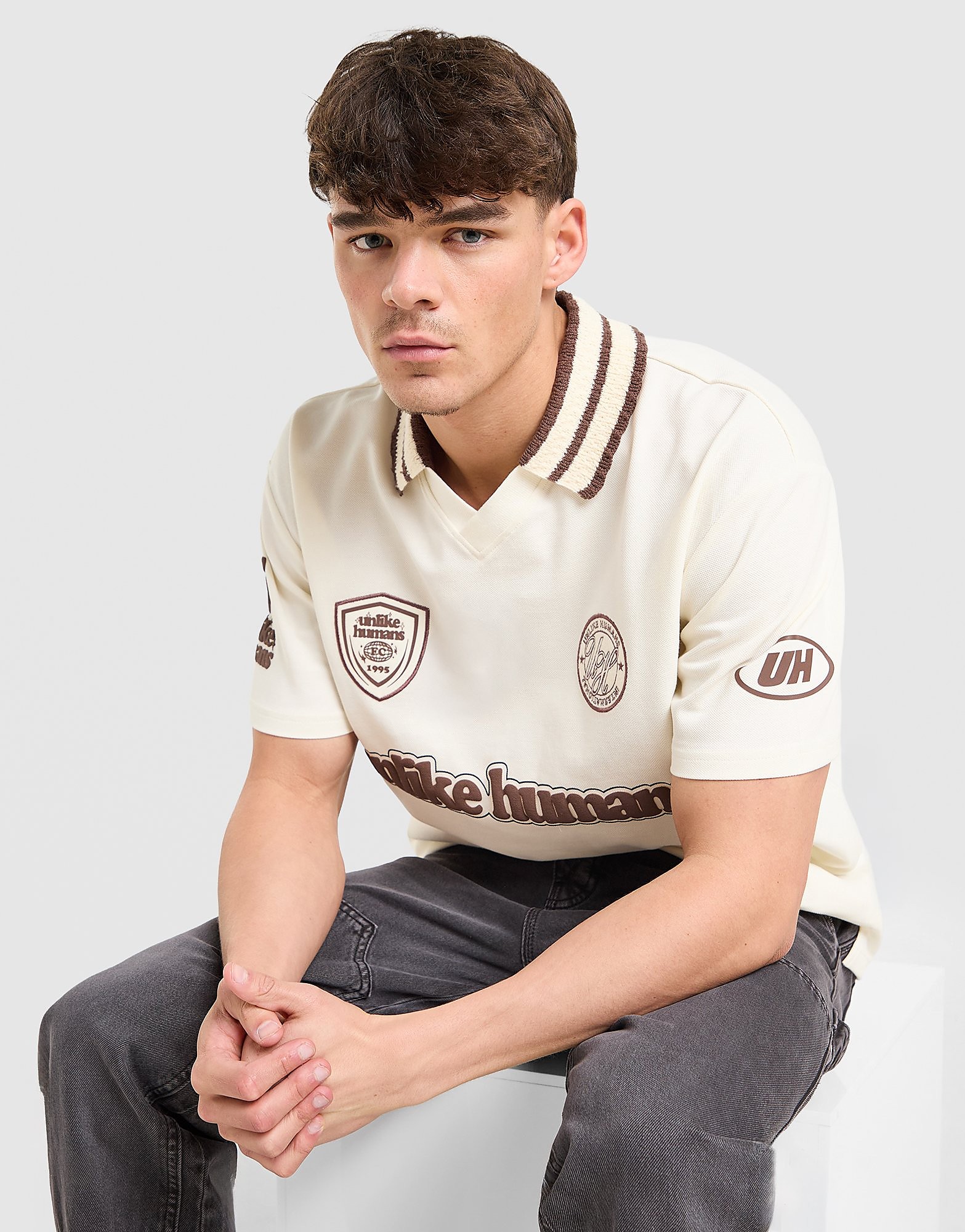 Unlike Humans Goal Polo Shirt