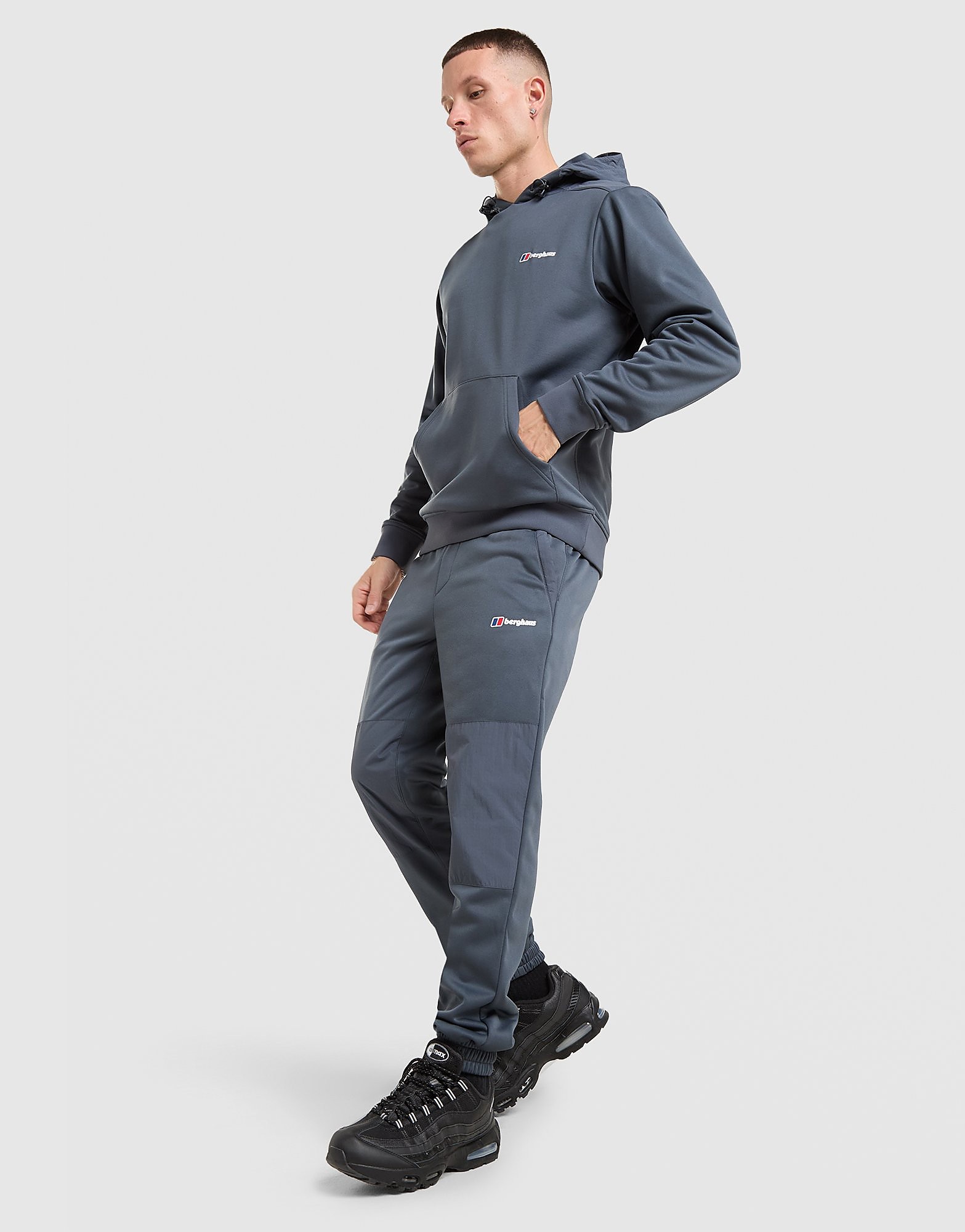 Berghaus Reacon Poly Track Pants - Grijs- Heren, Grijs