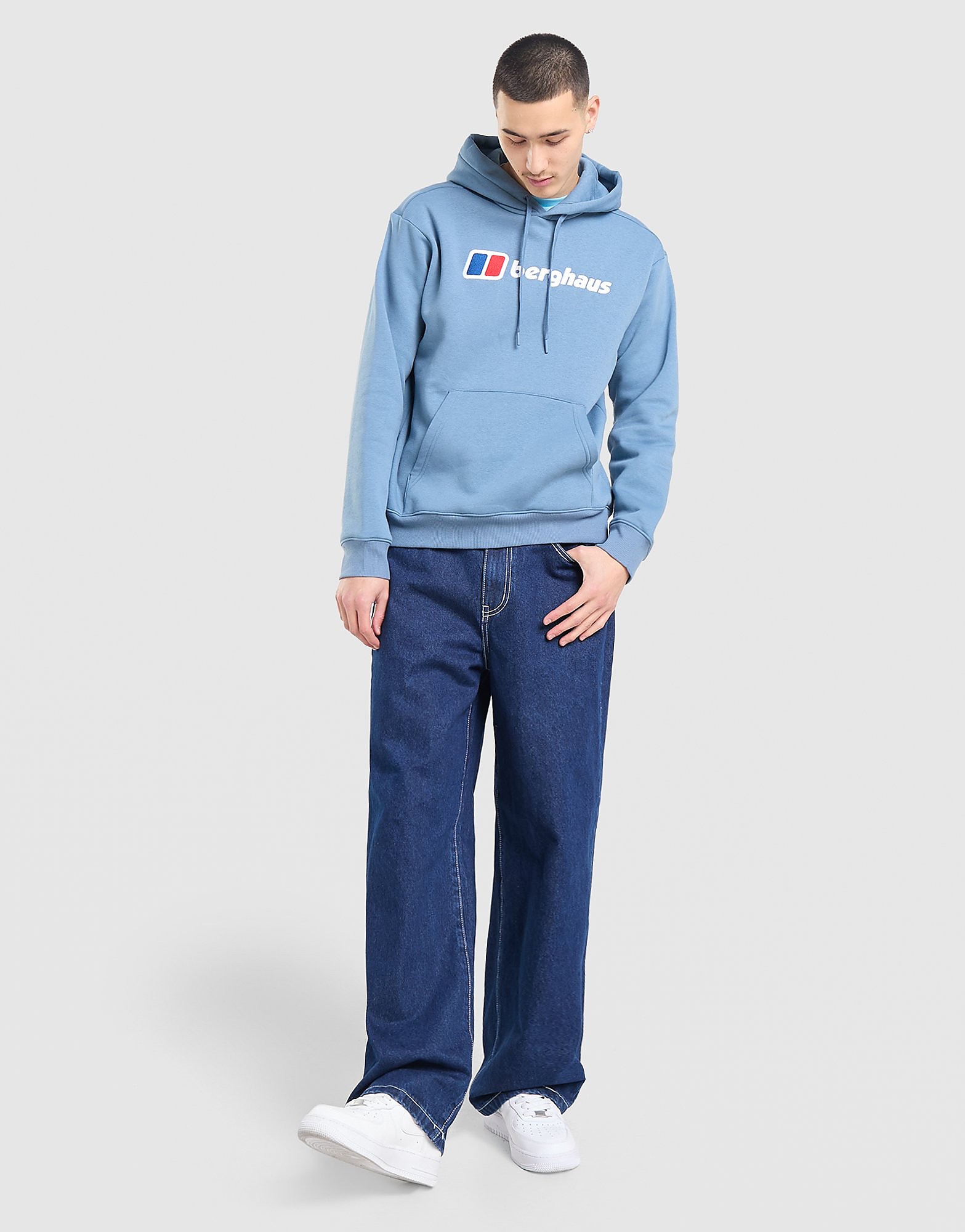Berghaus Essential Hoodie Blauw- Heren Blauw