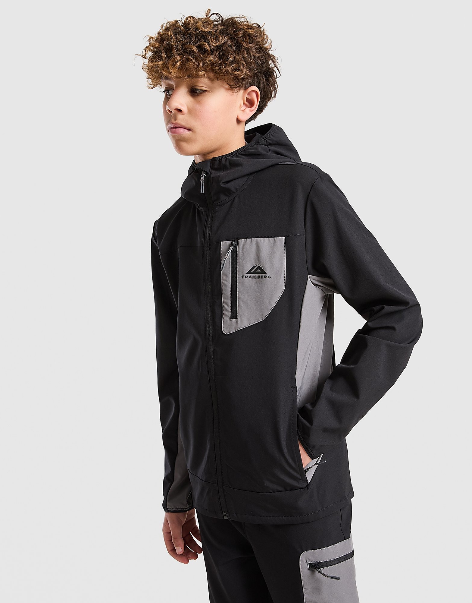 Trailberg Venture Grid Full Zip Hoodie Junior - vue 1