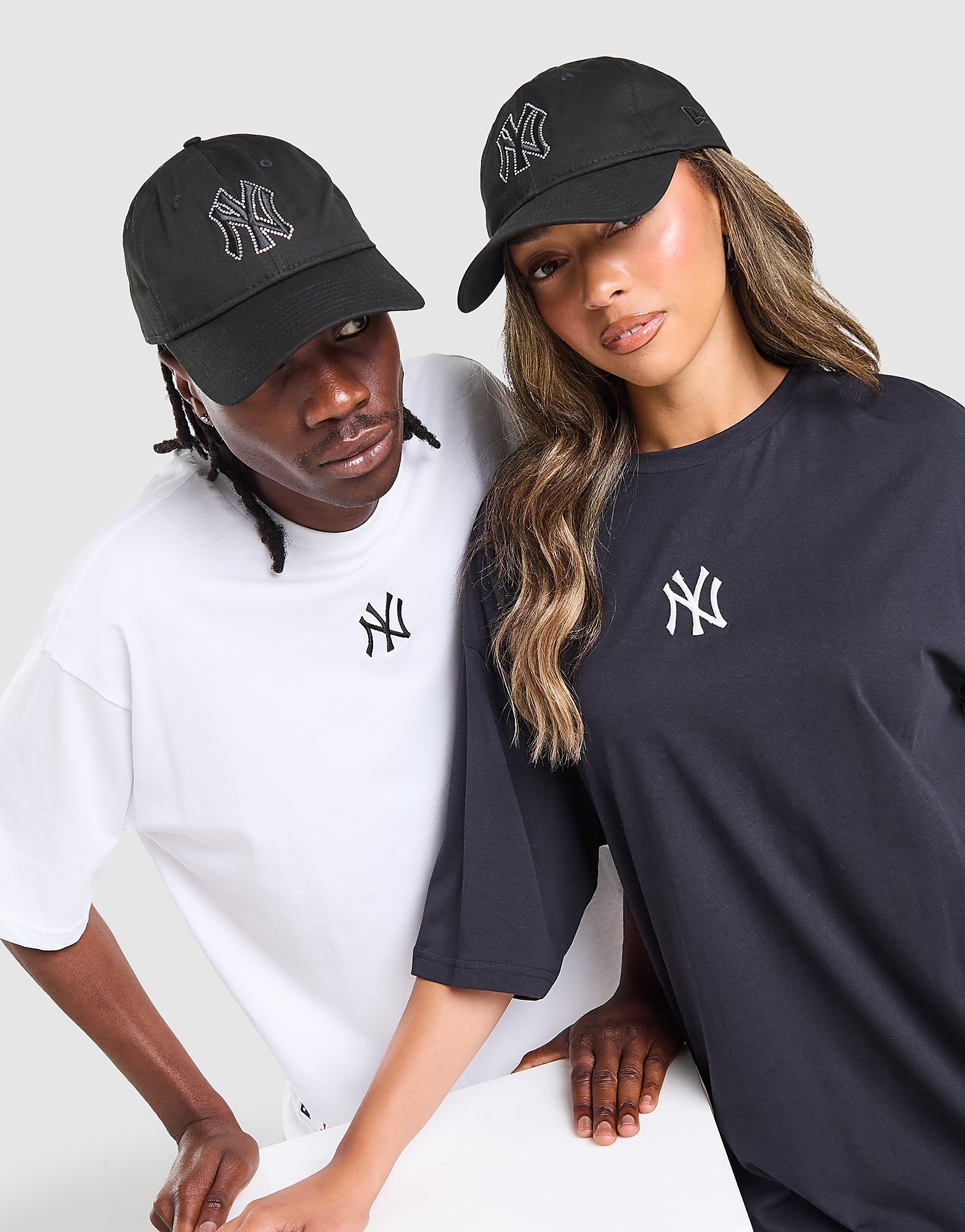 New Era MLB New York Yankees 9TWENTY Cap - Zwart- Dames, Zwart One Size
