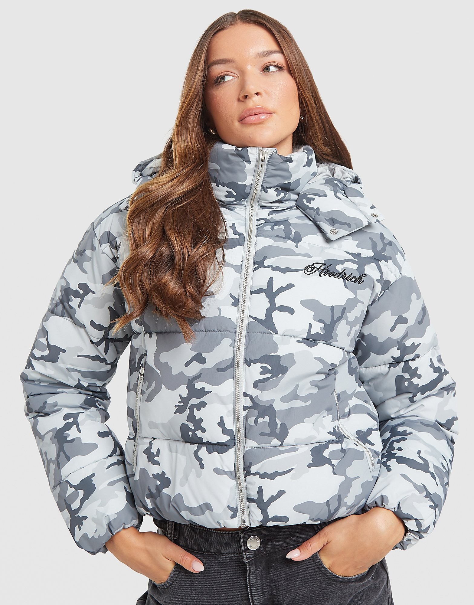 Hoodrich Ticino Padded Jacket Grijs- Dames Grijs