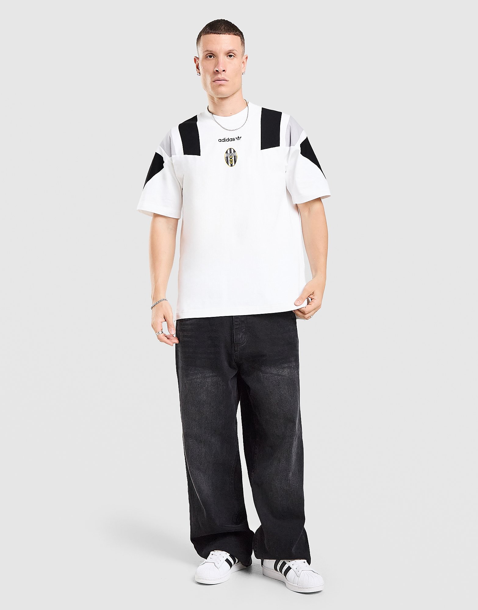 adidas Originals Juventus EQT T-Shirt - Wit- Heren, Wit XS