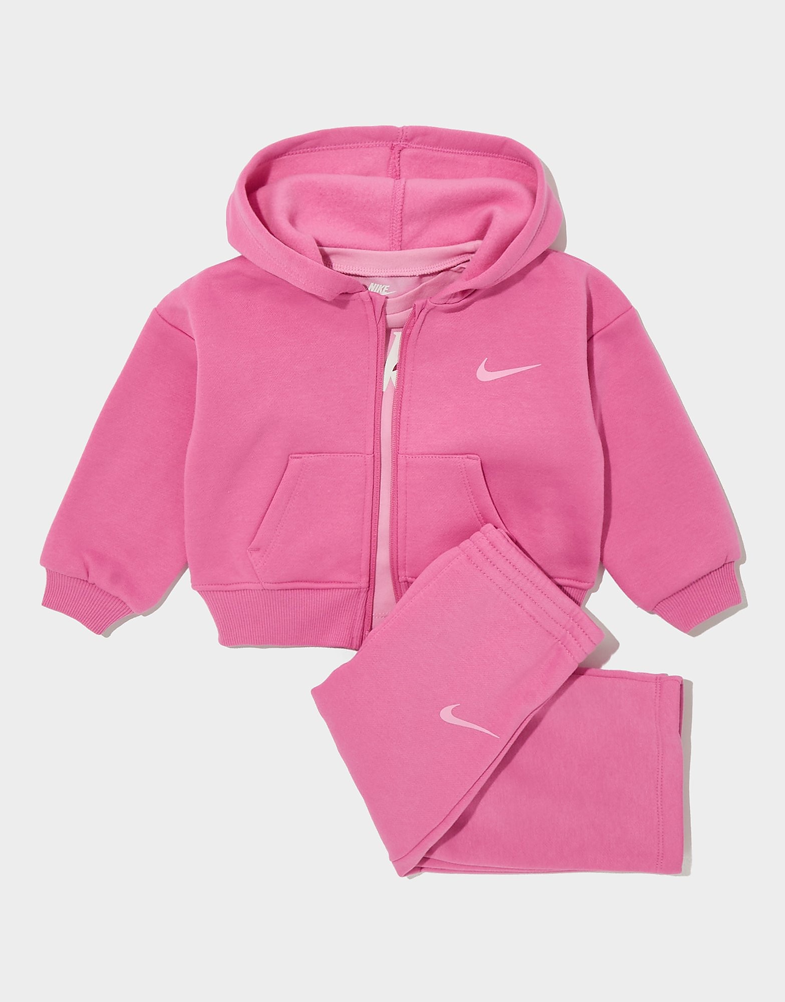 Nike Girls' 3-Piece Swoosh Set Infant - Roze - Kind, Roze