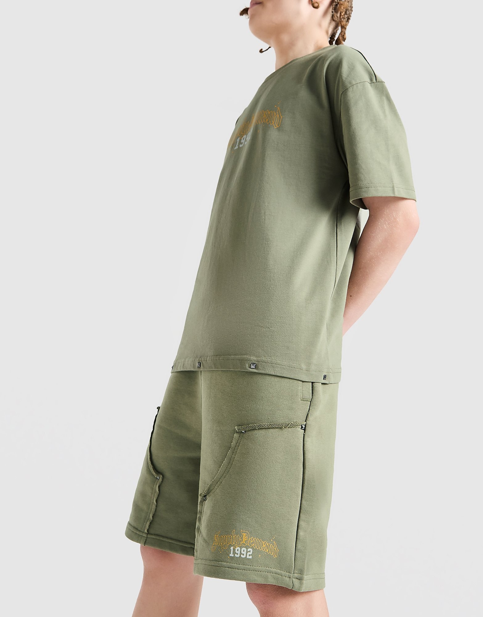 Success Shorts Junior - Verde, verde verde Bambino taglia 10-12Y