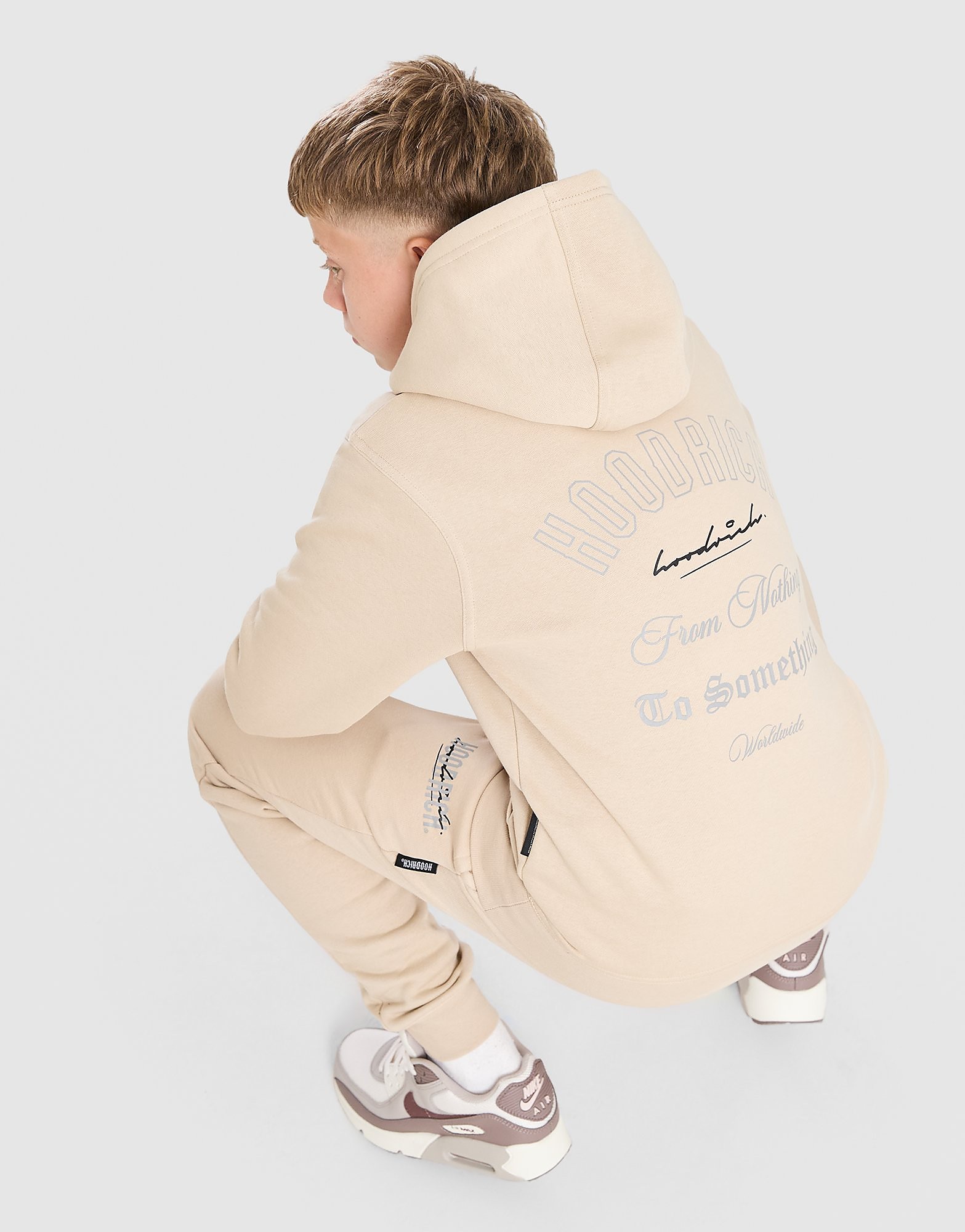Hoodrich Lynx Overhead Hoodie Junior - Beige - Kind, Beige 7-8Y