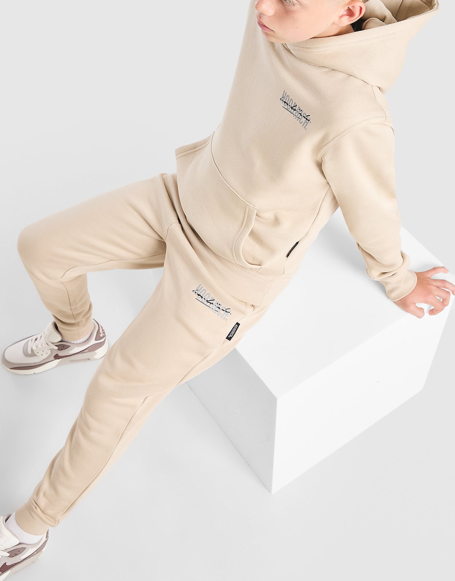 Hoodrich Lynx Joggers Junior - Bruin - Kind, Bruin 7-8Y