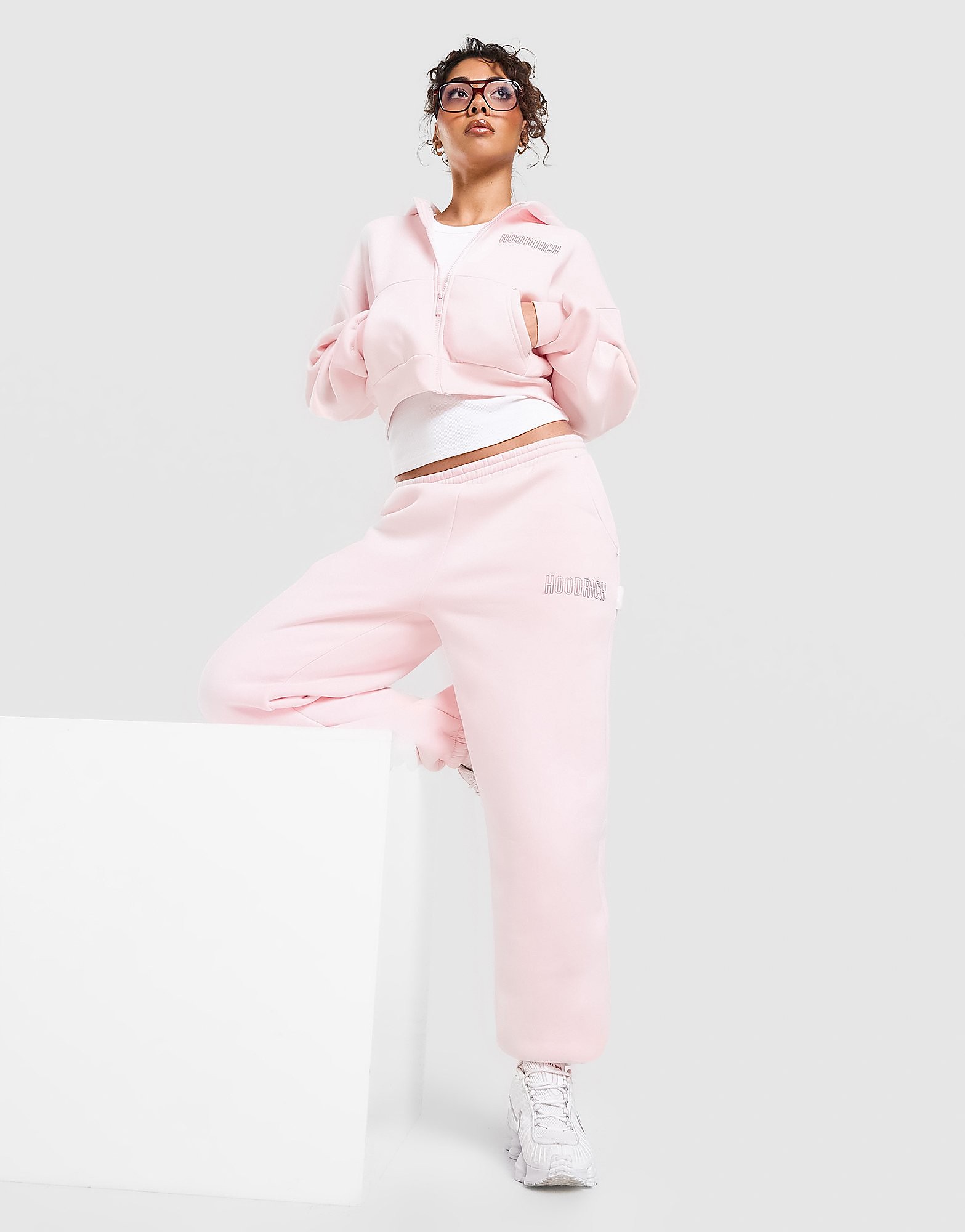 Hoodrich OG Ion v2 Oversized Joggers - Roze- Dames, Roze XS
